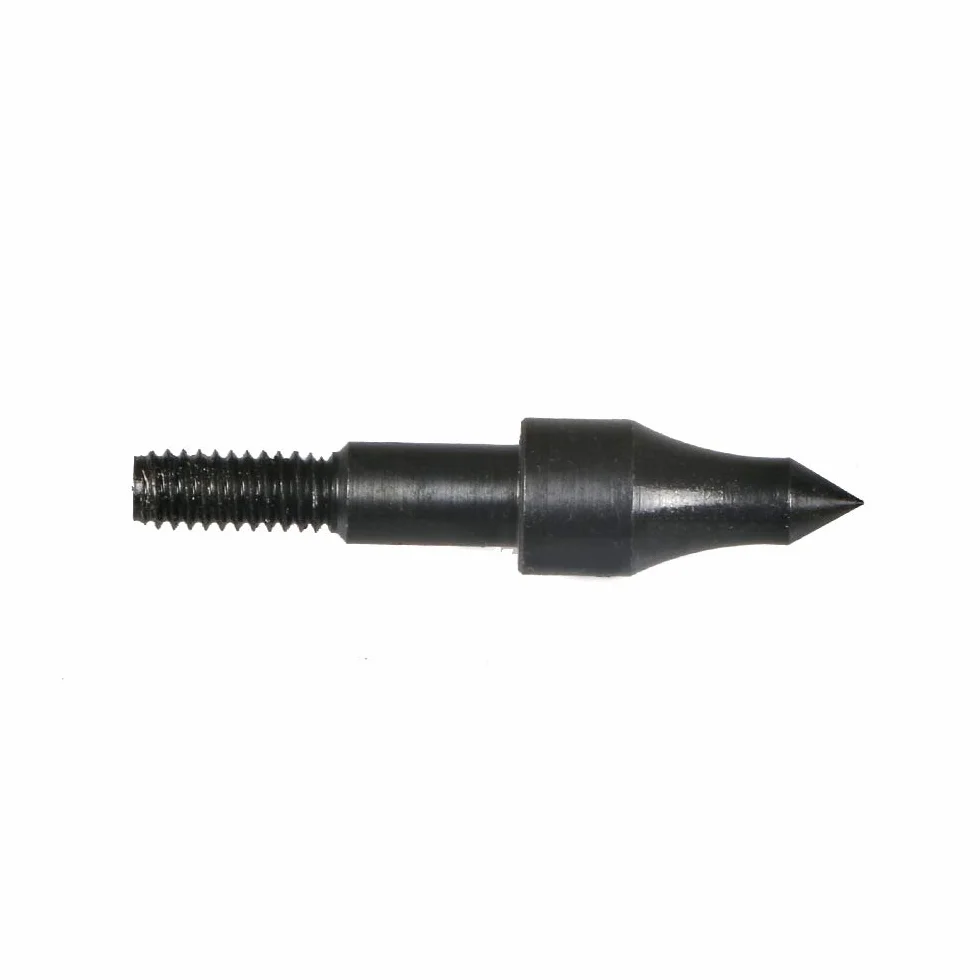 Namvo 12pcs 100grn Black Screw in Practice Broadheads Arrowheads, Tir à l'arc Field Points, Crossbows Compound Bows Flèches Conseils Chasse Noir