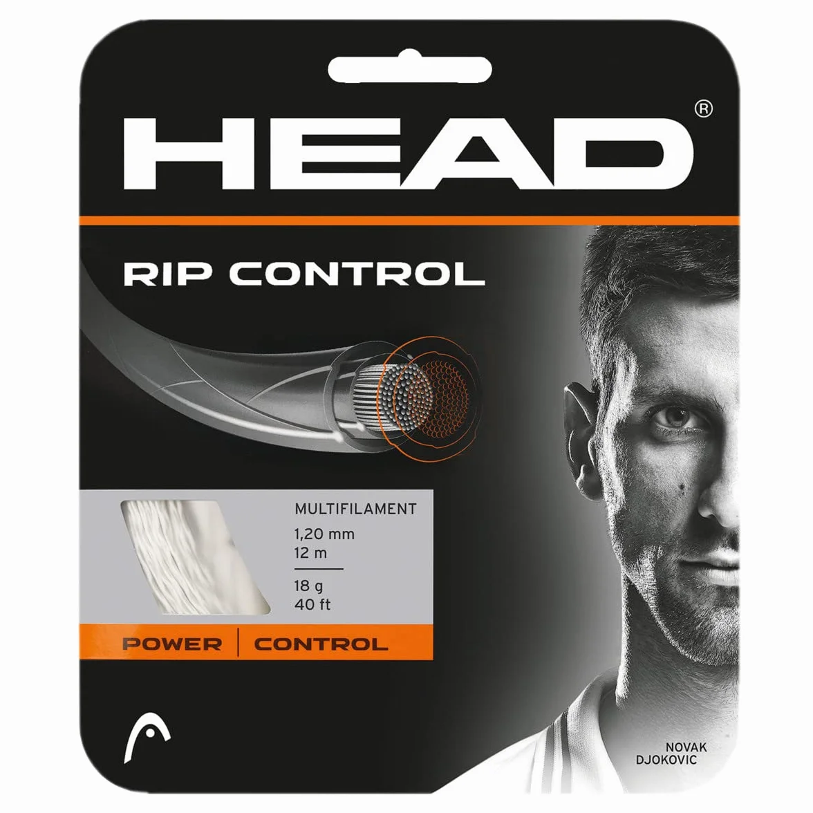 Raquette Mixte Adulte Head Rip Control Cordage Pur