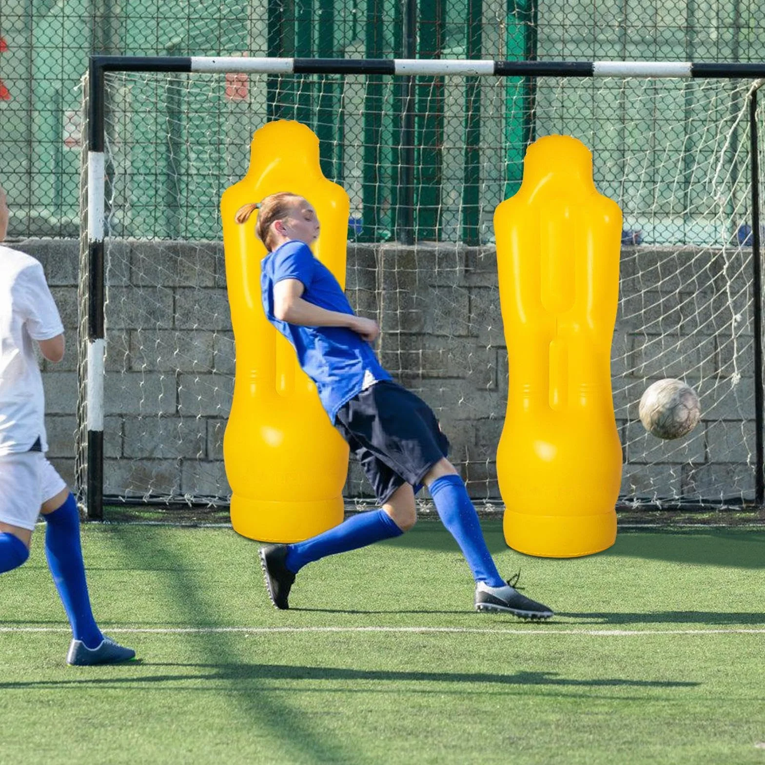 Mannequin de Football Gonflable Multifonction pour Adultes