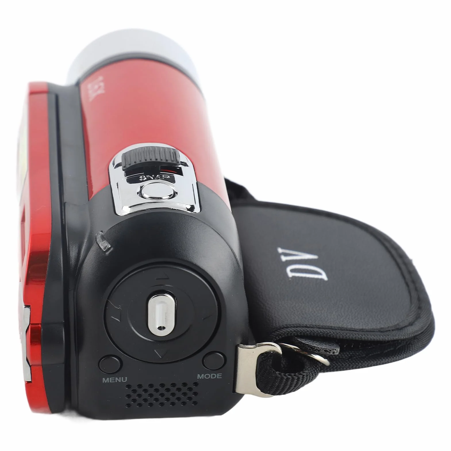 Qiilu Caméscope numérique, COMS Rotation Full HD 270 ° 1080P 16X Haute définition Caméra vidéo DV Photo et Caméscopes numérique pour Enfants/Adolescents/Élèves/Débutants/Les