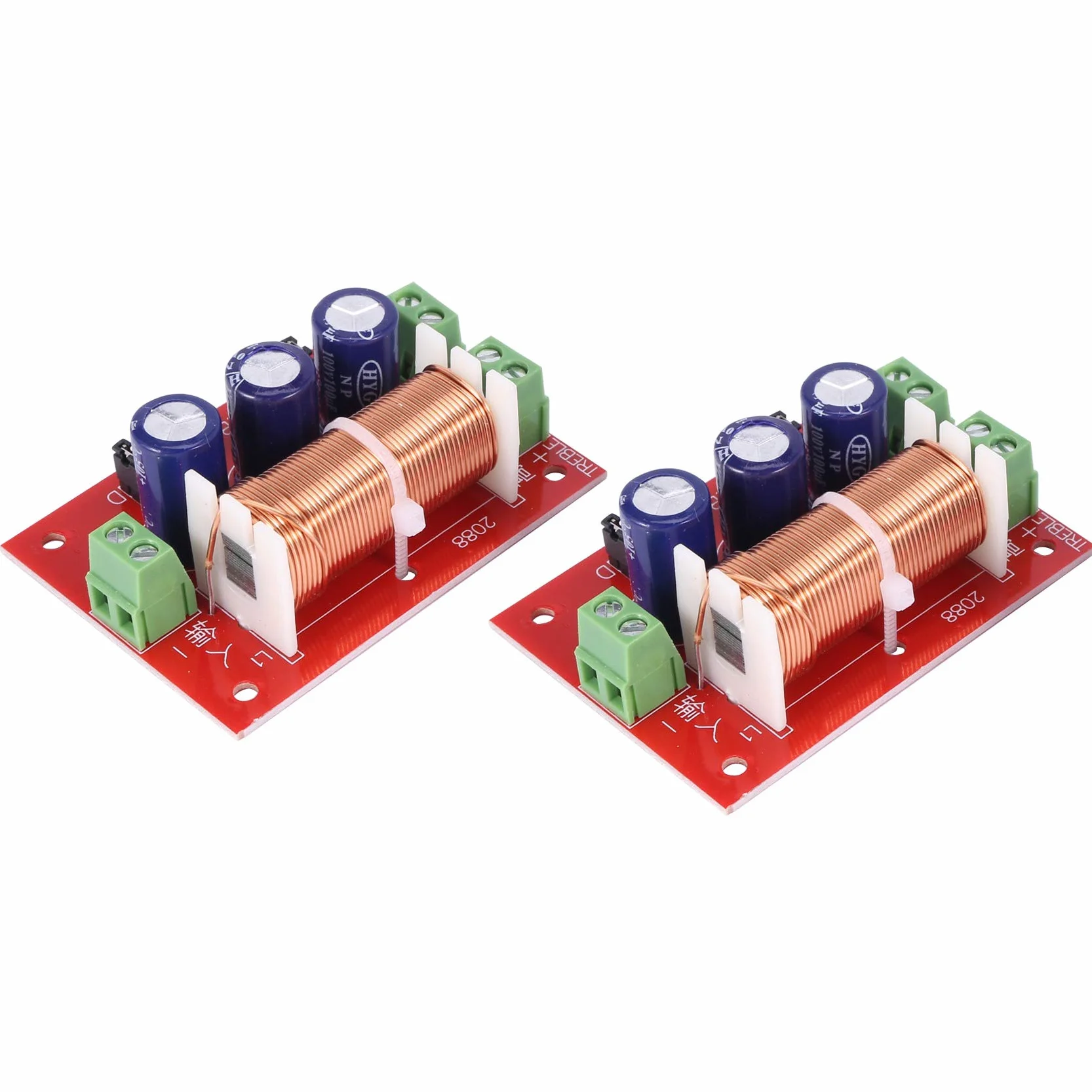 400W Haut-Parleur Crossover 2 Voies Filtre Diviseur de Fréquence pour 2-16Ohm