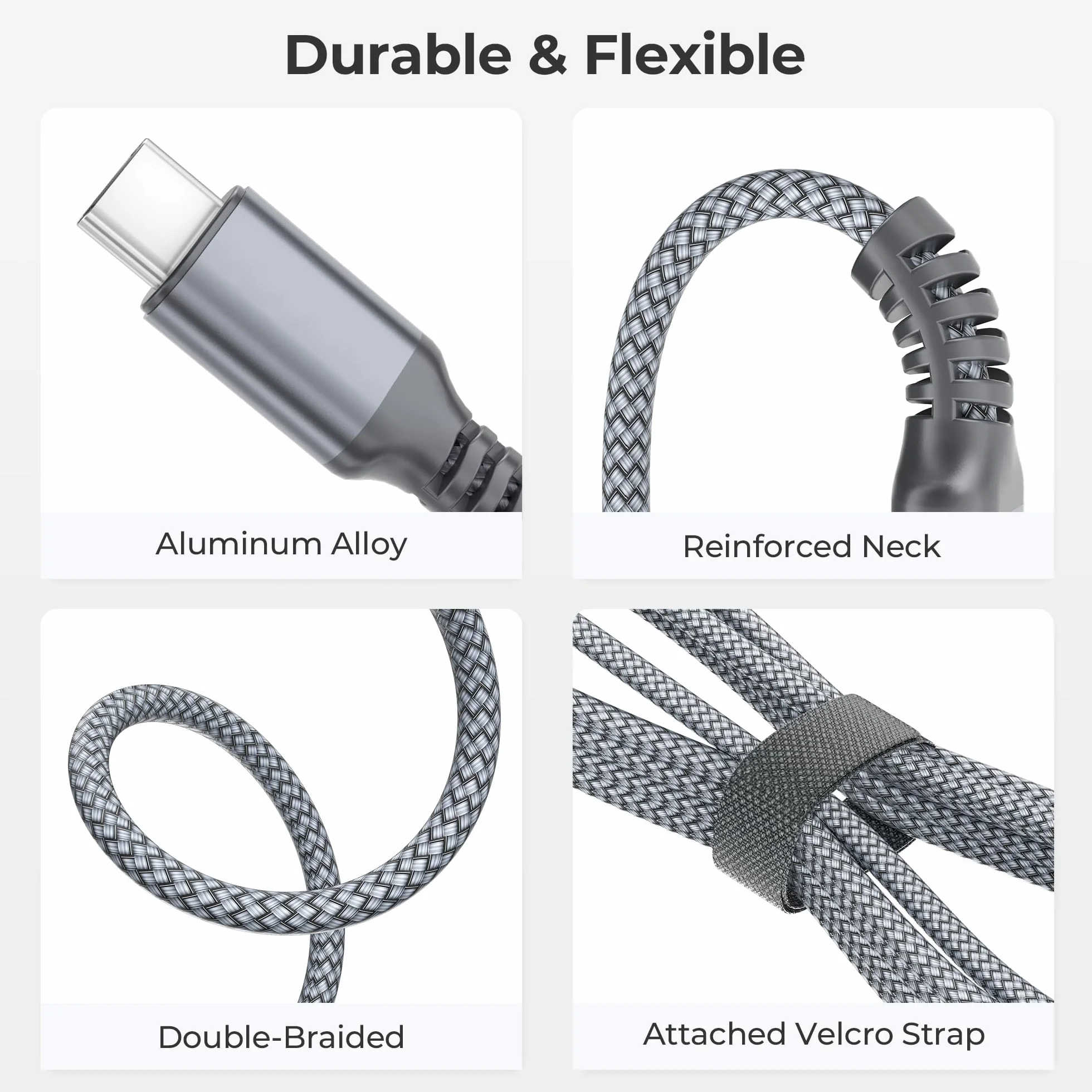 BASESAILOR Câble Auxiliaire 1.2M Type C vers 3.5mm Audio Jack pour iPhone 17 17e Air 16 15 Pro Max Plus, Samsung S26 S25 S24 S23 A56 A55, Z Fold, iPad
