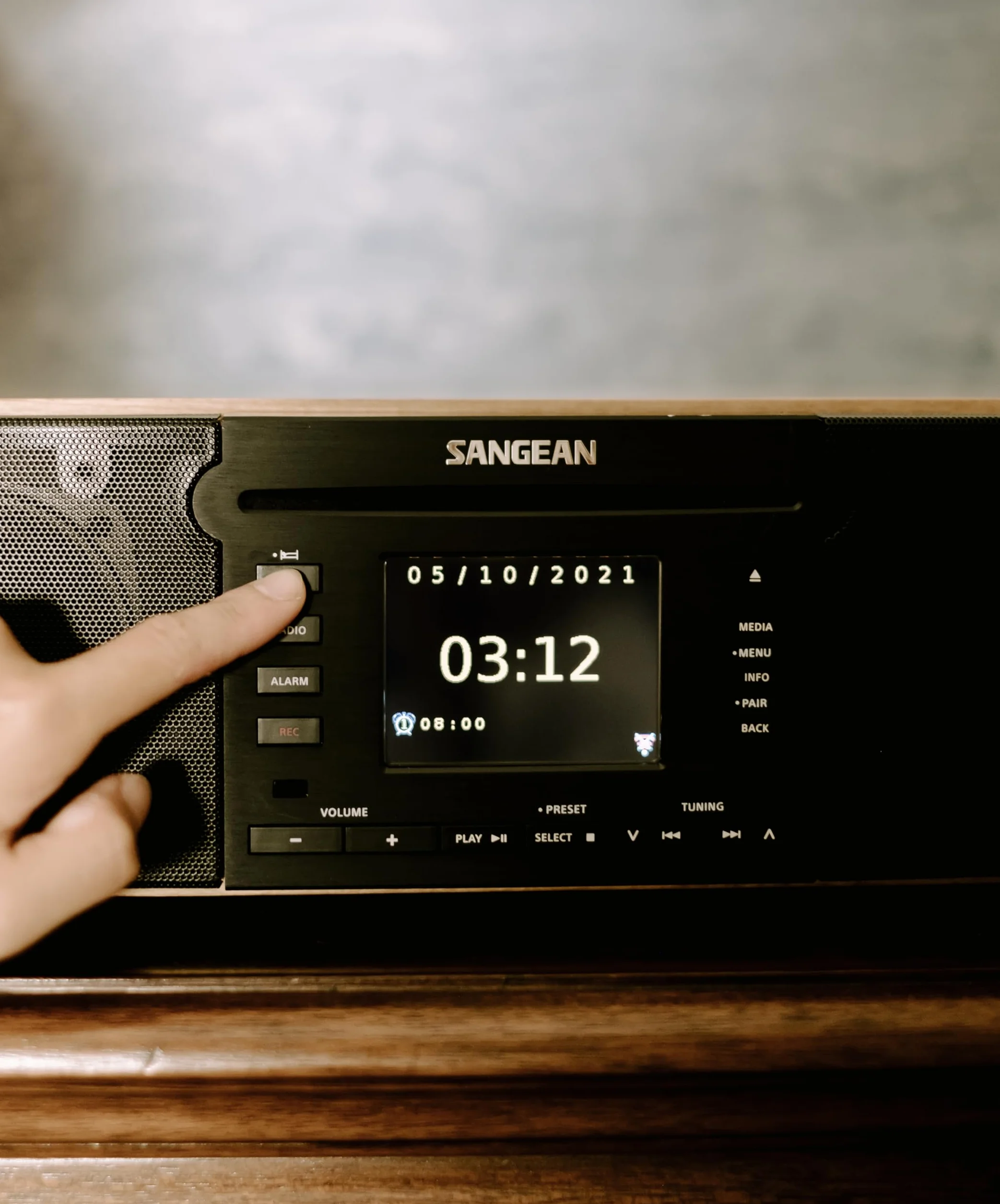 SANGEAN DDR-66 BT Noyer