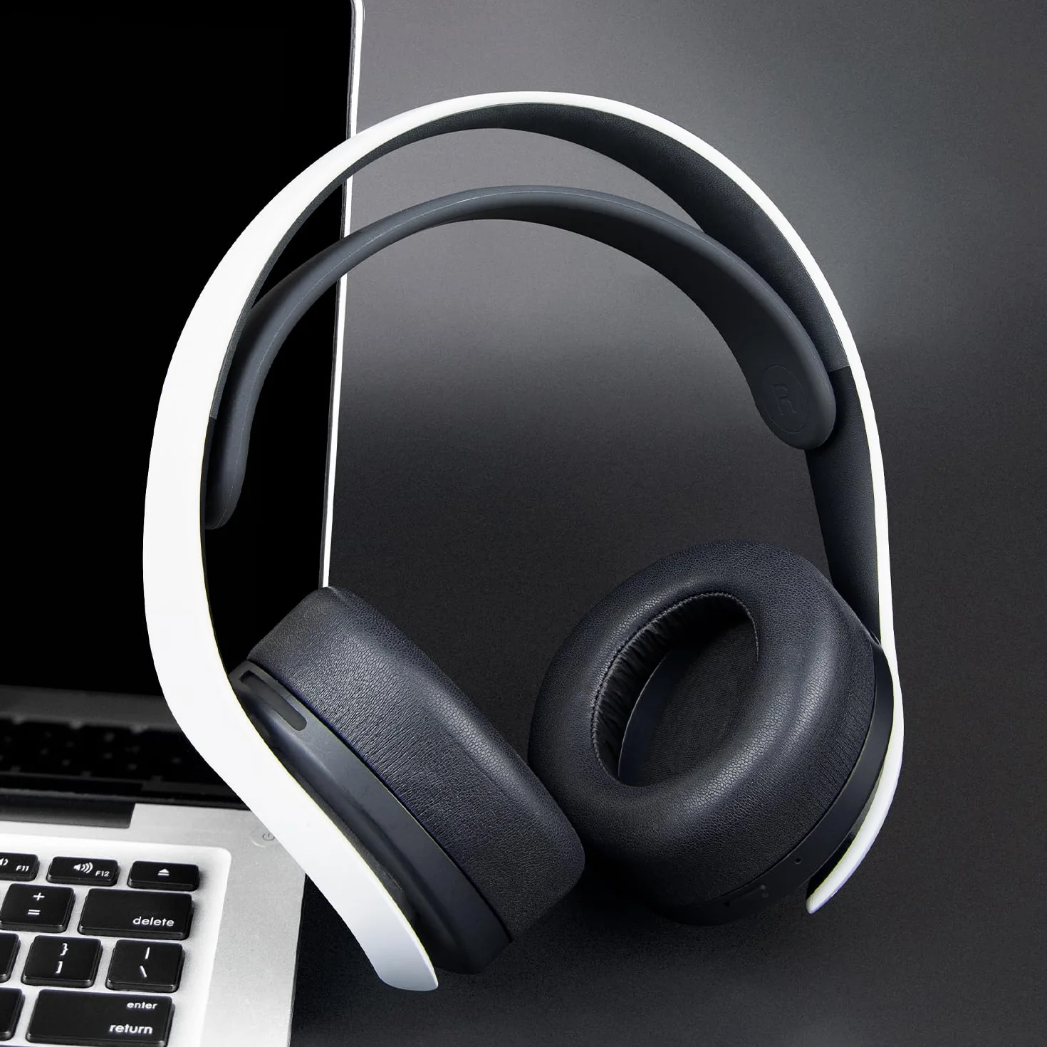 SOULWIT Mousse Coussin Coussinets pour Sony PlayStation 5 Pulse PS5 3D Wireless Casque Anti-Bruit