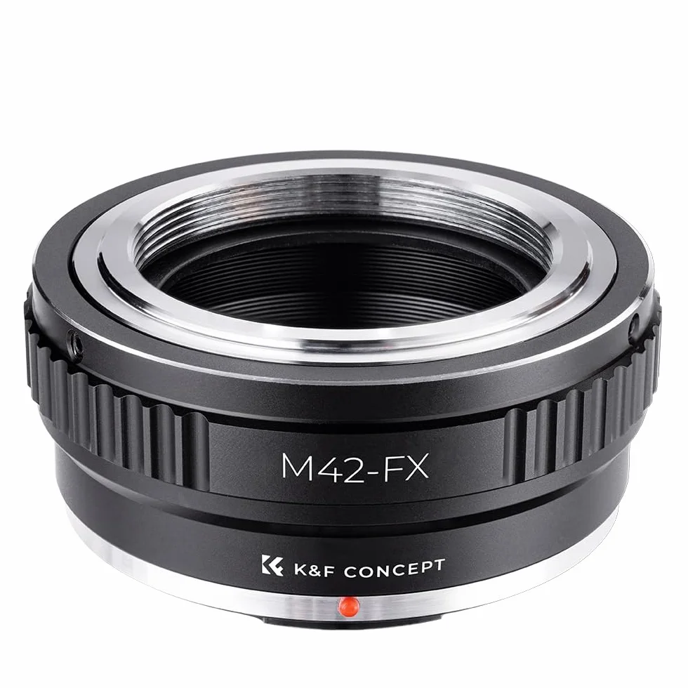 K&F CONCEPT Bague d'adaptation M42-FX pour appareil photo Fuji Fujifilm FX XPro1 X-Pro1 - 42 mm