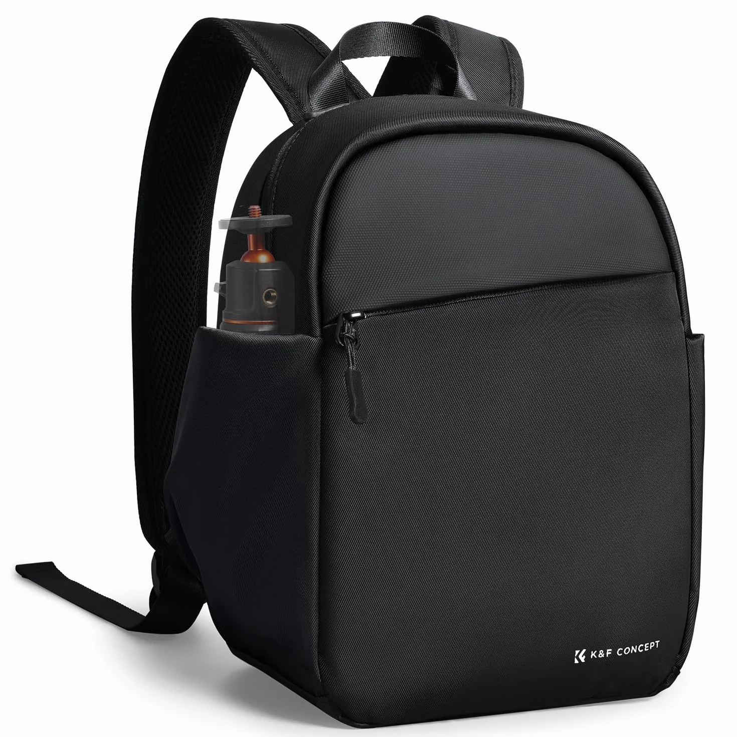 K&F CONCEPT Sac à dos pour appareil photo, petit sac à dos photo compact sacoche de protection épaisse pour appareil photo, résistante à l'eau, compatible avec un appareil photo, tablette 9,7 pouces