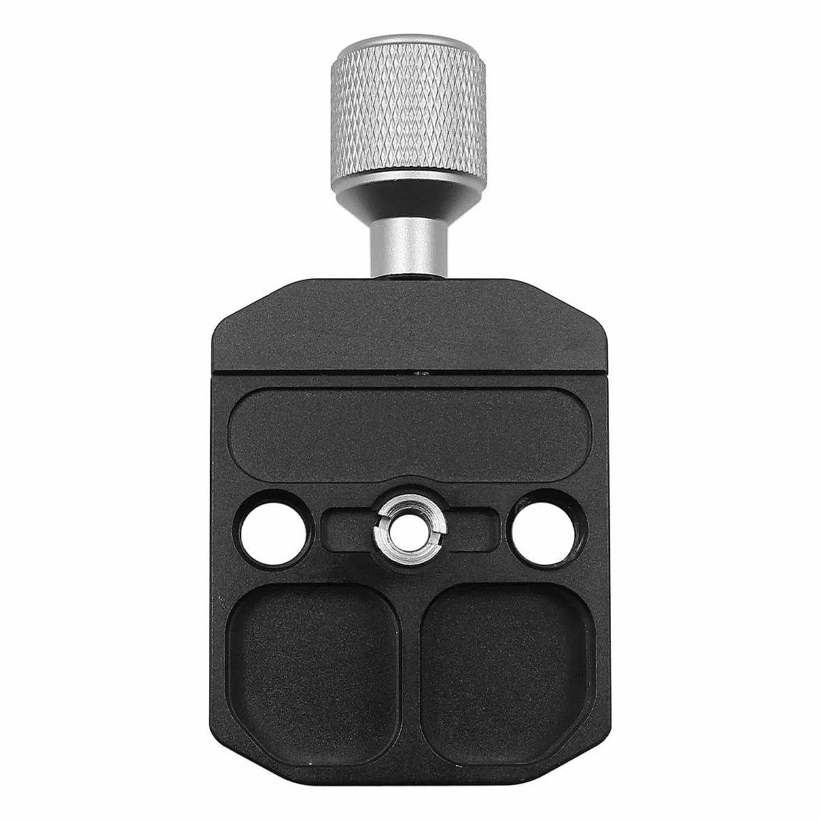 WANGCL Pince de plaque à dégagement rapide 50 mm pour Arca Swiss Tête de trépied universelle en métal Pince de plaque à dégagement rapide avec niveau à bulle