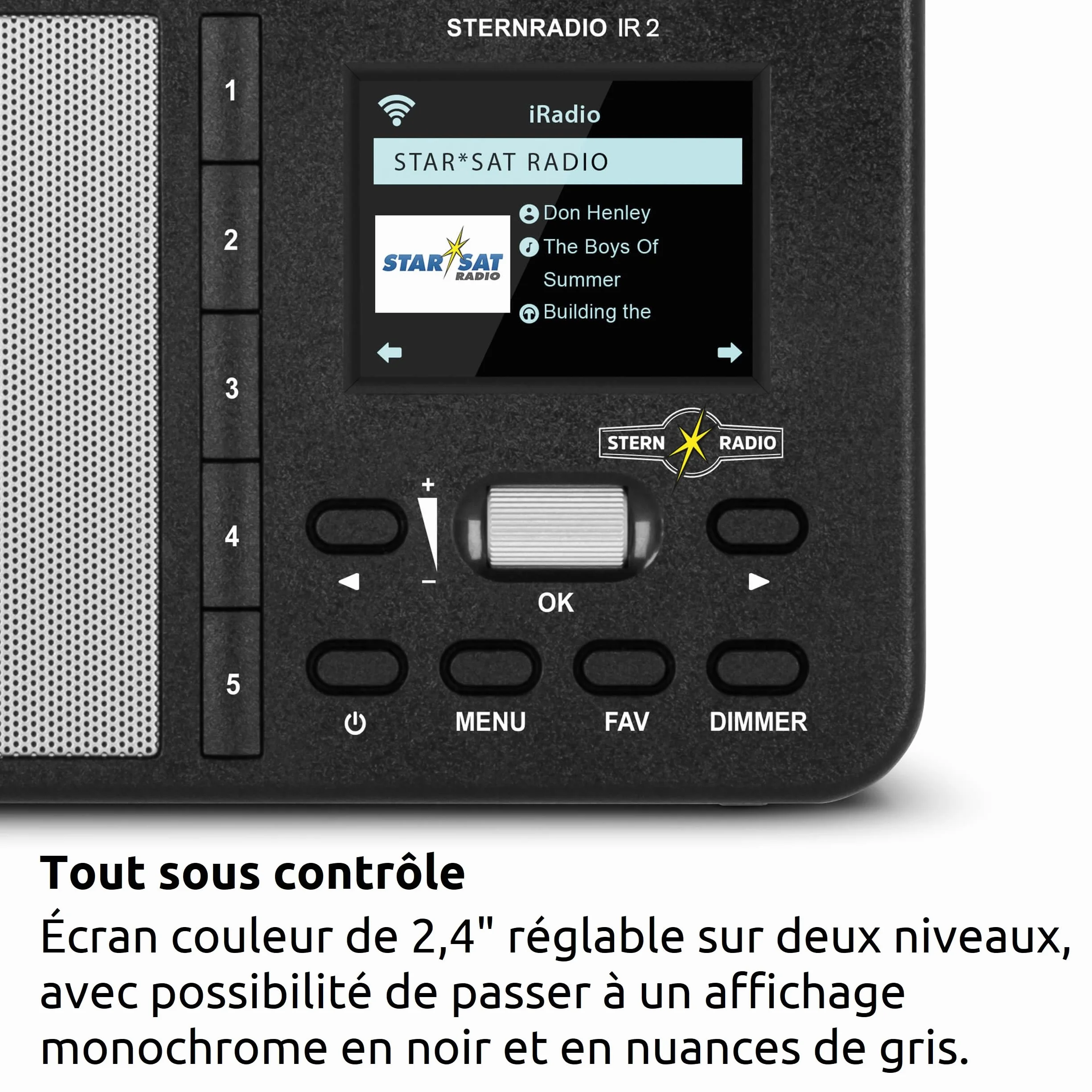 Technisat Radio Internet IR 2 Noir