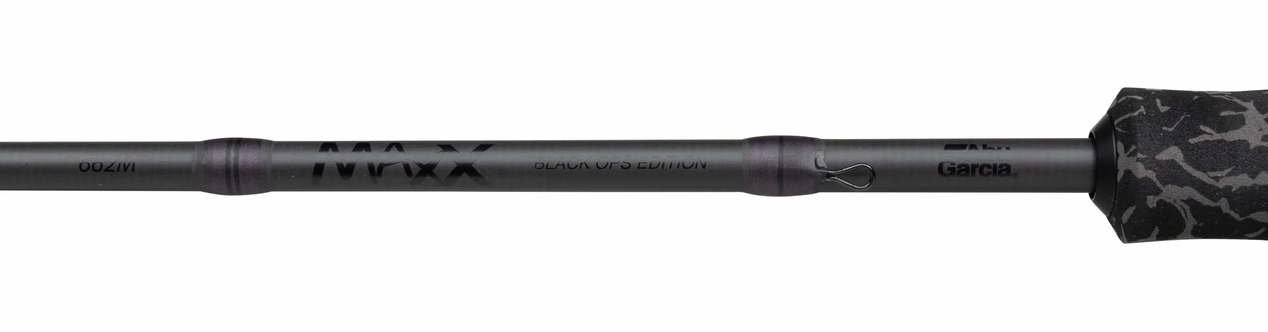 Abu Garcia MAX X Black Ops Canne à pêche au lancer et moulinet 1.98m 10-40g Baitcasting Combo Brochet Perche Sandre Noir