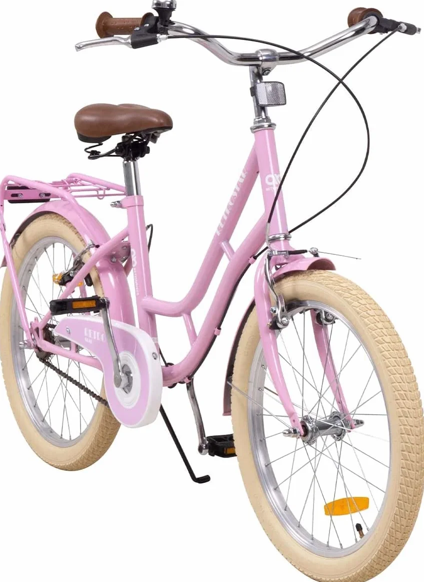 Actionbikes Vélo Enfant Retrostar 20 Pouces Frein V-Brake Roue Libre Garde-chaîne Bicyclettes Vélo de Course