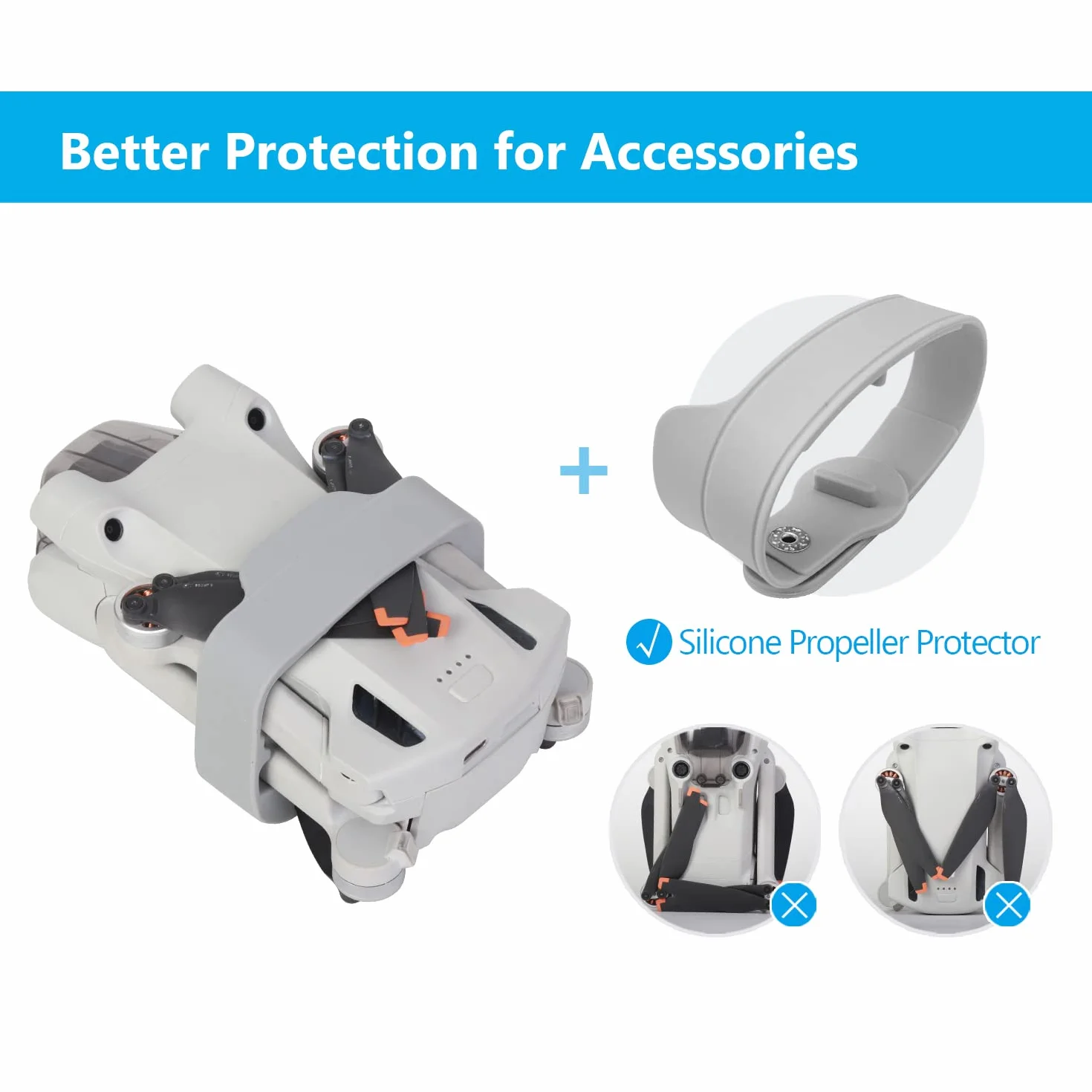 JSVER Mini 3 Pro 3 Étui Portable EVA Dure Cas pour DJI Mini 3 Voyage Espace de Rangement Sac de Transport pour DJI 3 Pro Housse Accessoires-Noir