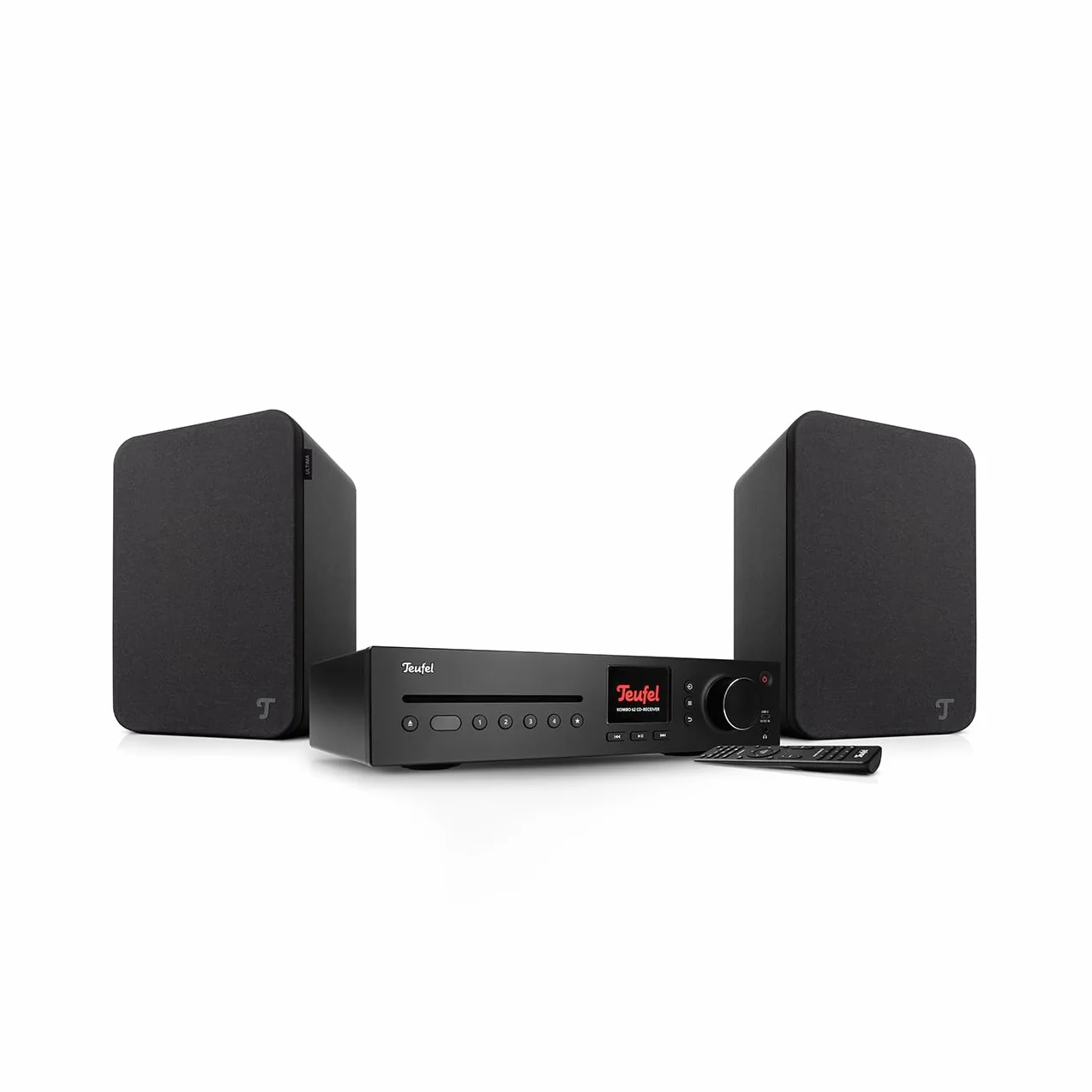 Teufel Ultima 20 KOMBO 3 SE Chaîne HiFi Stéréo Bluetooth CD WiFi Radio DAB+ USB Noir