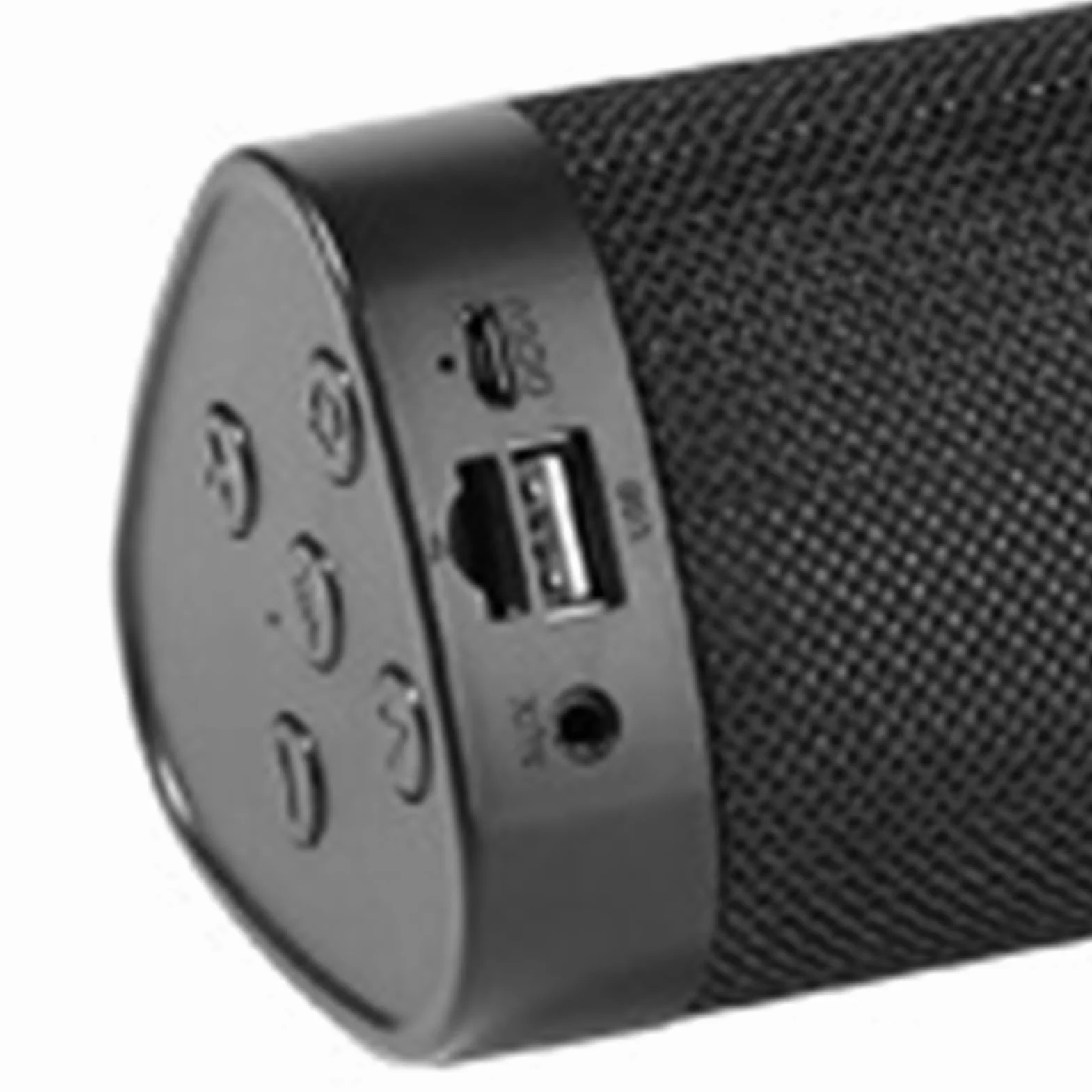 Barre de Son Bluetooth 17 Pouces, Haut-Parleur sans Fil avec Caisson de Basses intégré, pour PC TV
