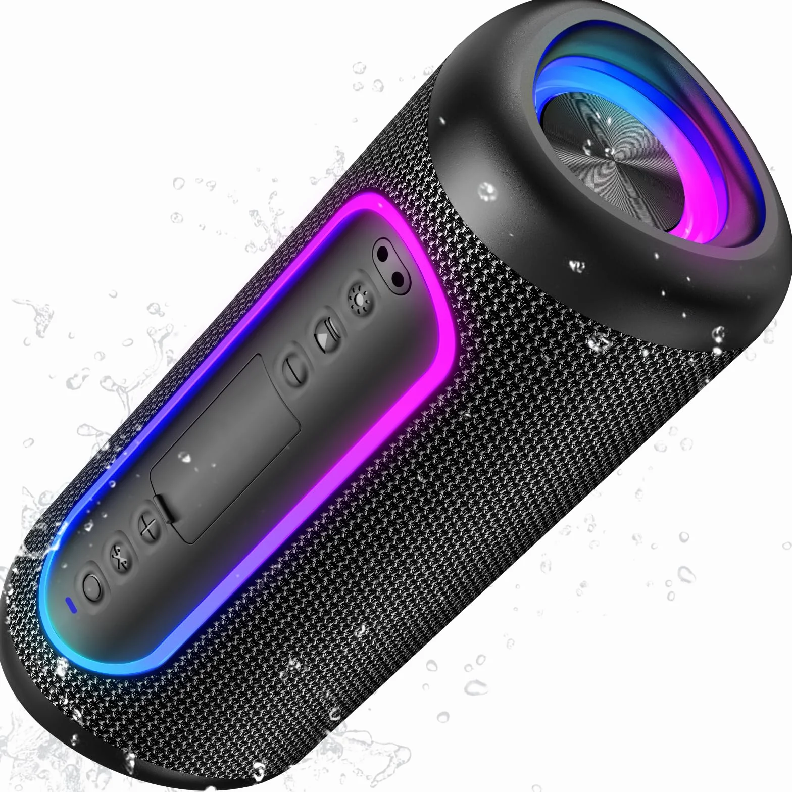 Enceinte Bluetooth Portable 30W Bluetooth 5.4 TWS 360° IPX5 Jusqu'à 30H Portée 30m