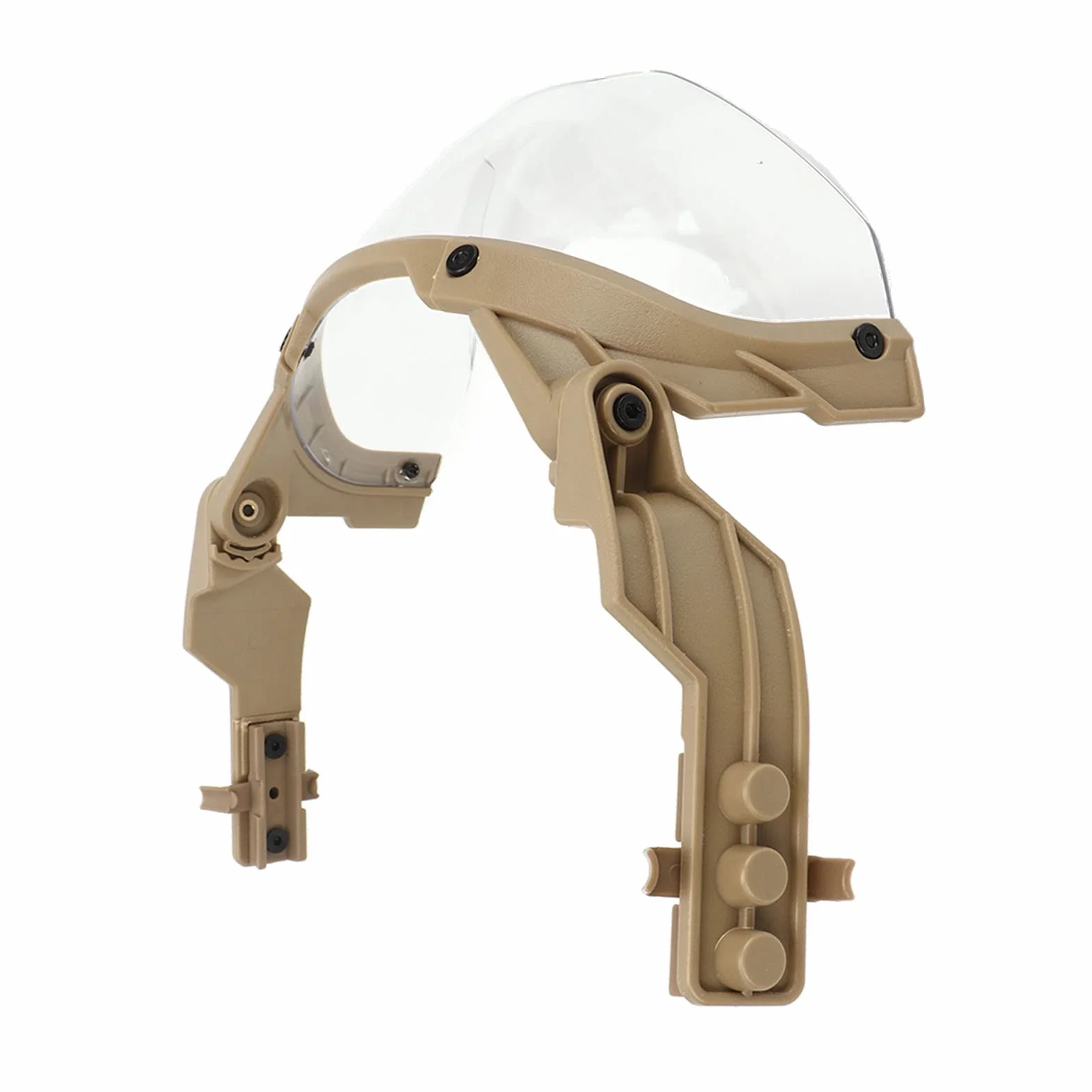 Visière Casque Airsoft MICH/Fast PC Transparente Jaune