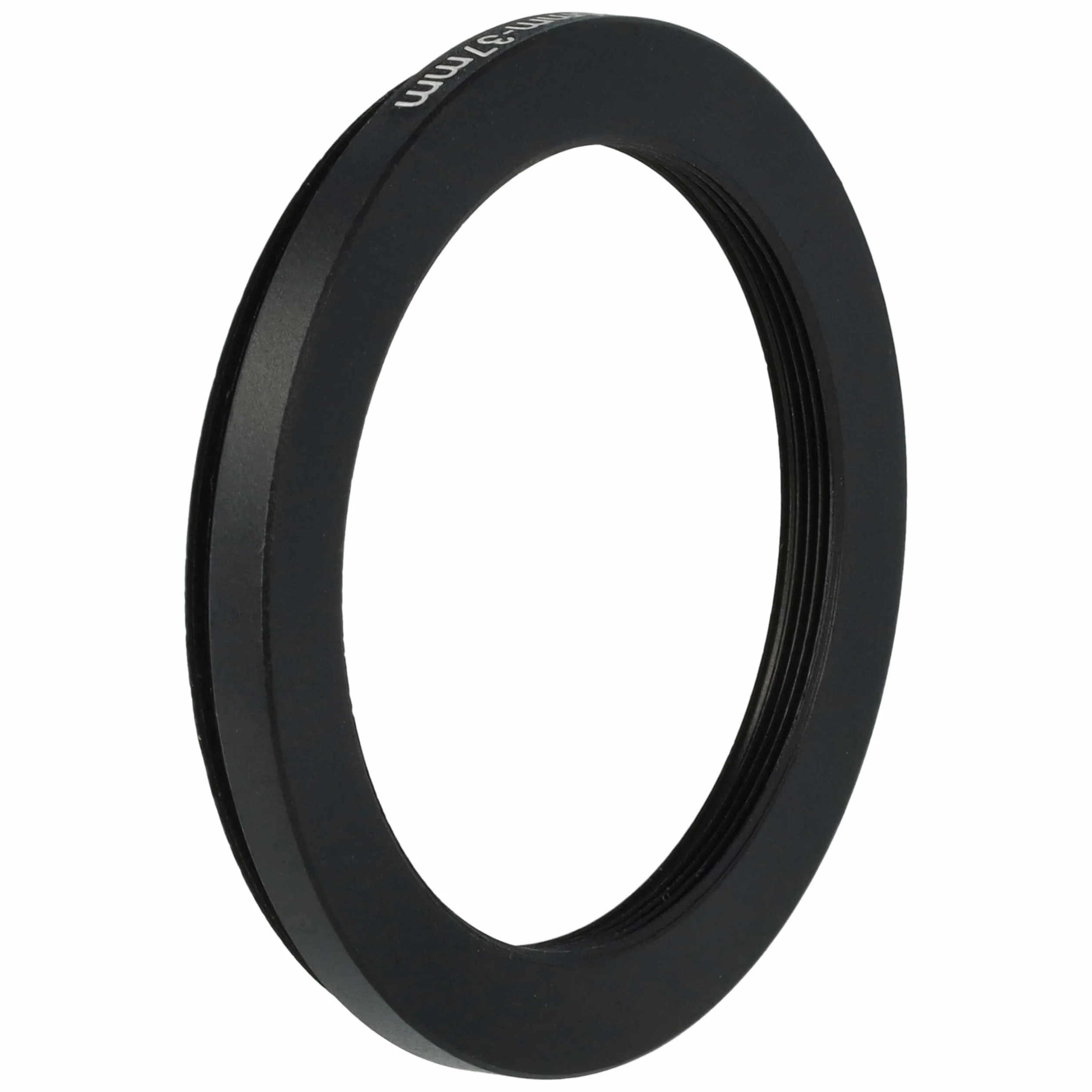 vhbw Bague d'adaptation de Filtre Step-Down de 46 mm vers 37 mm pour Objectif d'appareil Photo - Réducteur, métal Noir