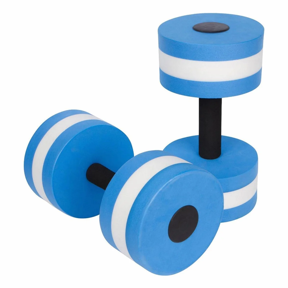 Haltères Flottantes en Mousse EVA Lot de 2 pour Aquagym et Natation, Équipement Léger de Résistance Piscine
