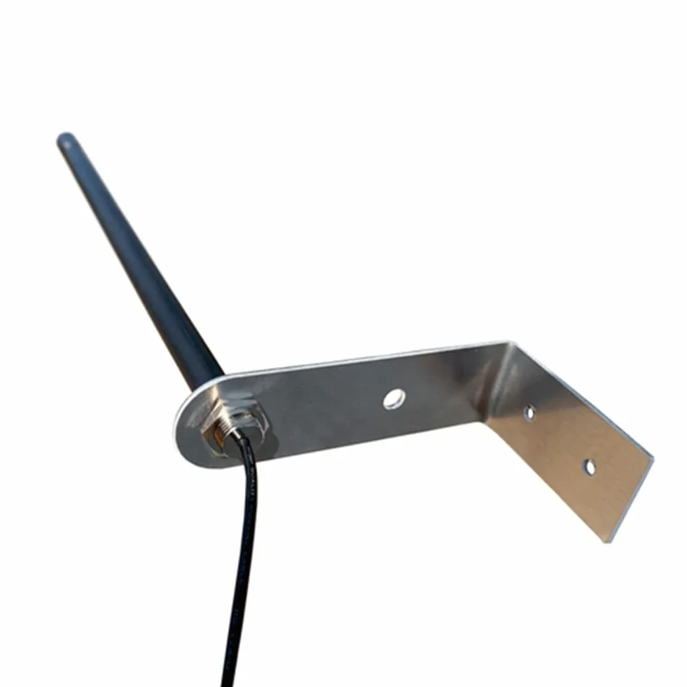 Antenne Universelle 433Mhz Antenne Noire pour Porte Garage Amplificateur de Signal Radio Répéteur Extérieur Étanche 433.92Mhz Gate Control Antenne