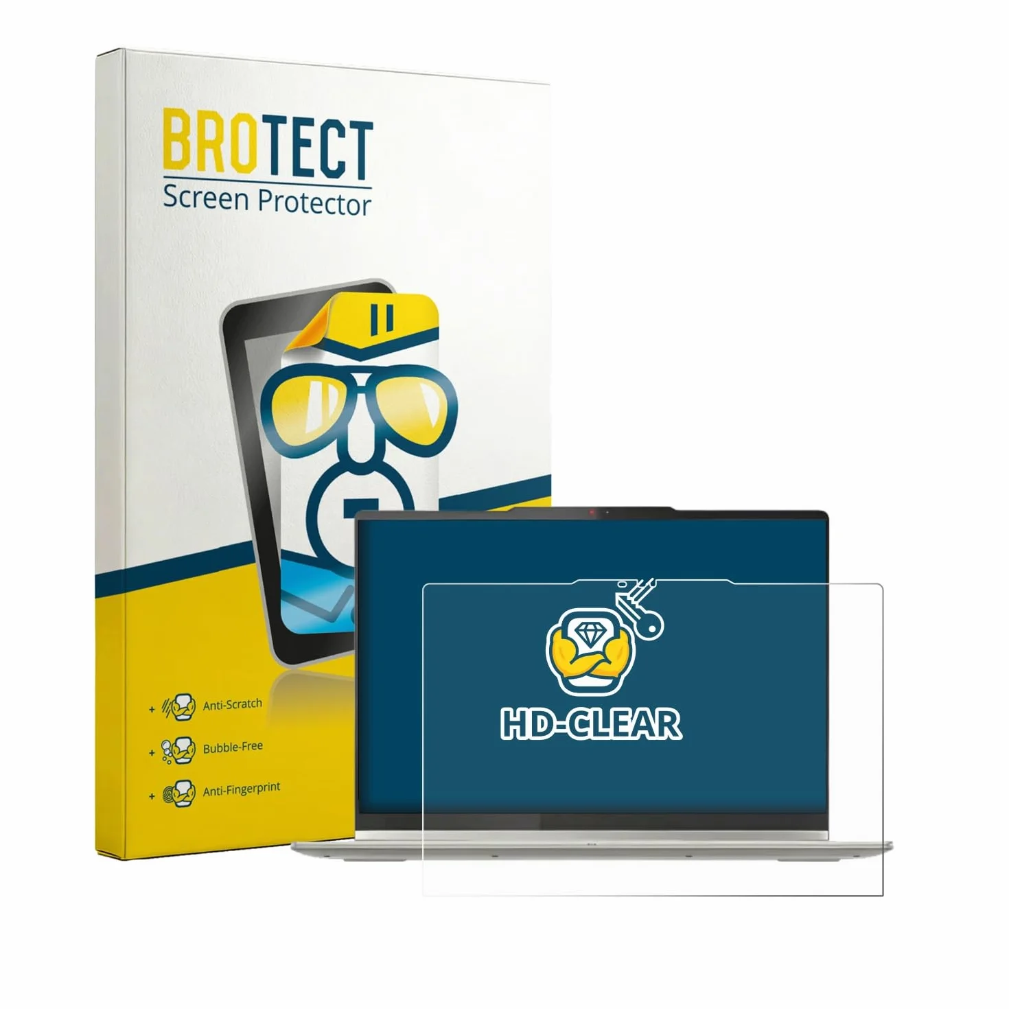 brotect Protection Ecran pour Lenovo Yoga 7 2-in-1 Gen 10 14" - Film Protection Ultra Clair