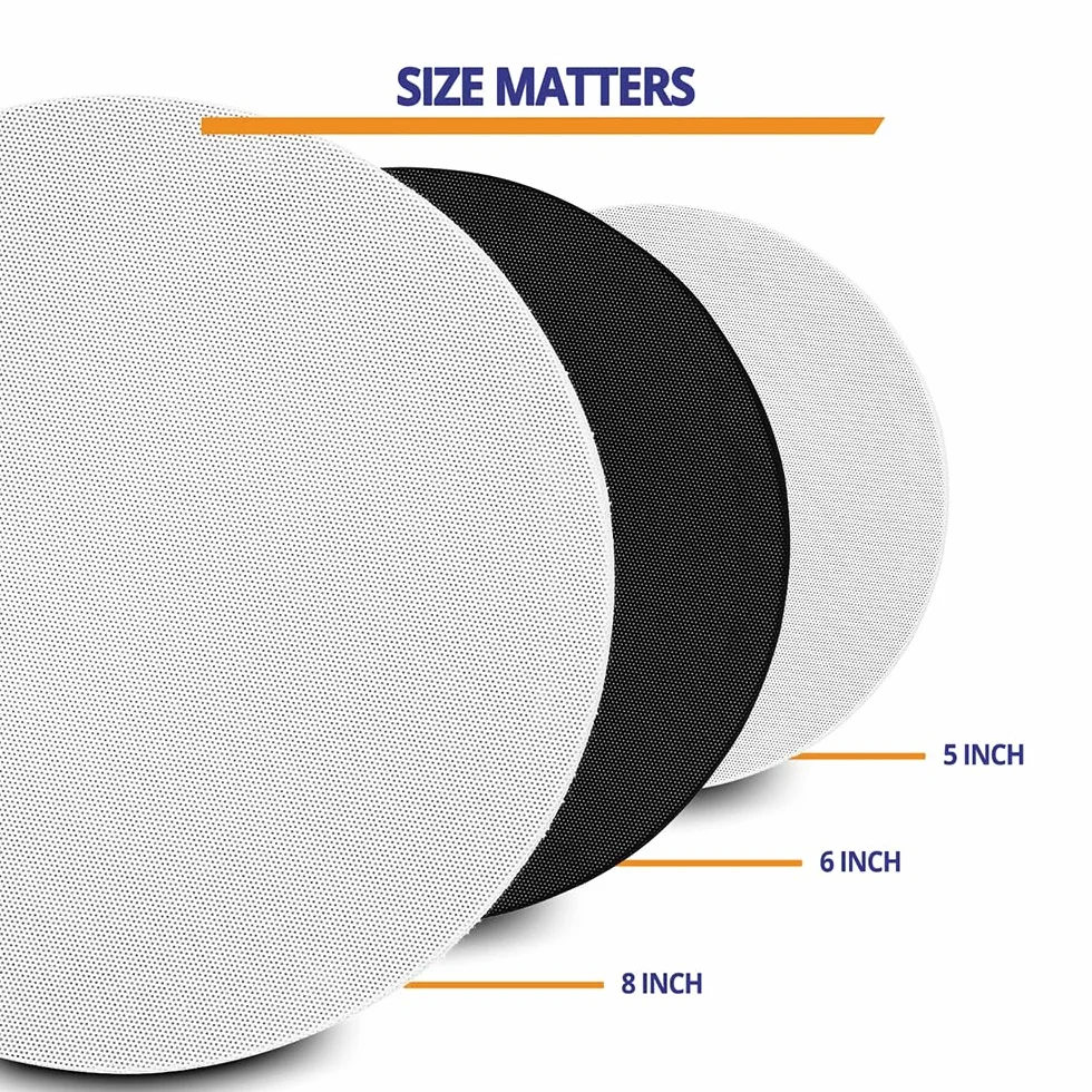 Power Dynamics NCBT601 - Enceinte Plafond avec Grille de Protection 6,5" - Blanc, Puissance 30 Watts Haut-Parleur sans Fil, Bluetooth, Idéal pour Diffuser de la Musique en Intérieur