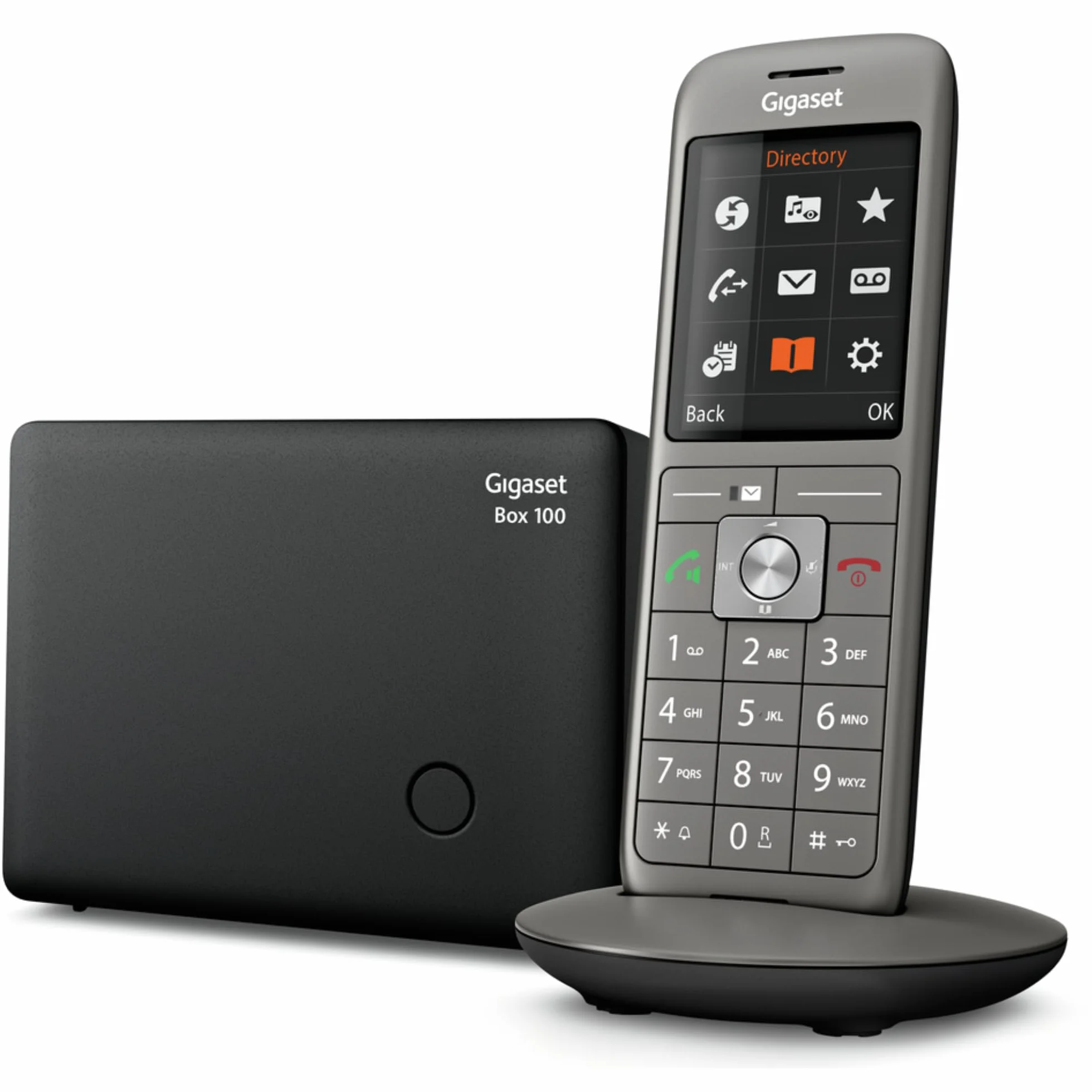 Gigaset CL660 Téléphone Fixe sans Fil Gris Anthracite