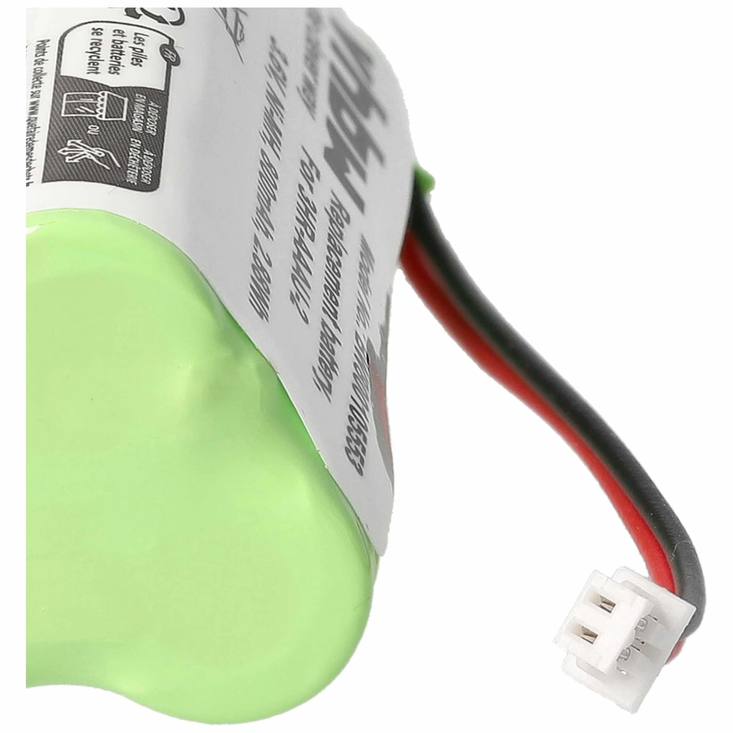 vhbw 1x Batterie Compatible avec Bang & Olufsen BeoCom 2 téléphone Fixe sans Fil (800mAh, 3,6V, NiMH) - Remplacement pour 3HR-AAAU-2