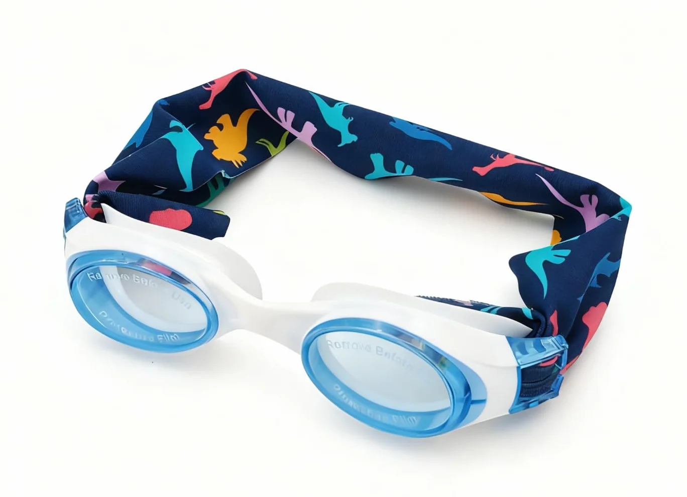 DOLFY Lunettes Piscine Enfant Fille Garçon 3-12 Ans Anti-Buée Étanches Protection UV