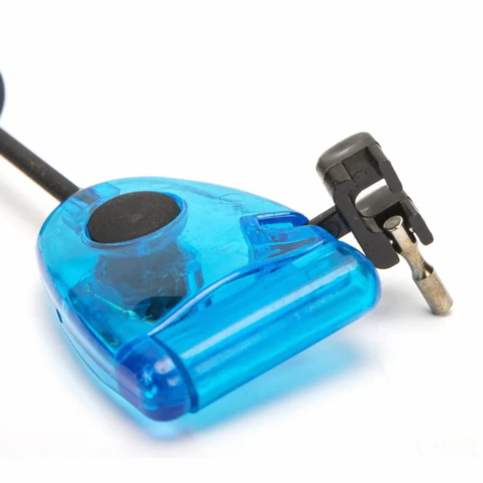 Lot de 4 détecteurs de touche de pêche LED avec étui à fermeture éclair pour pêche à la carpe