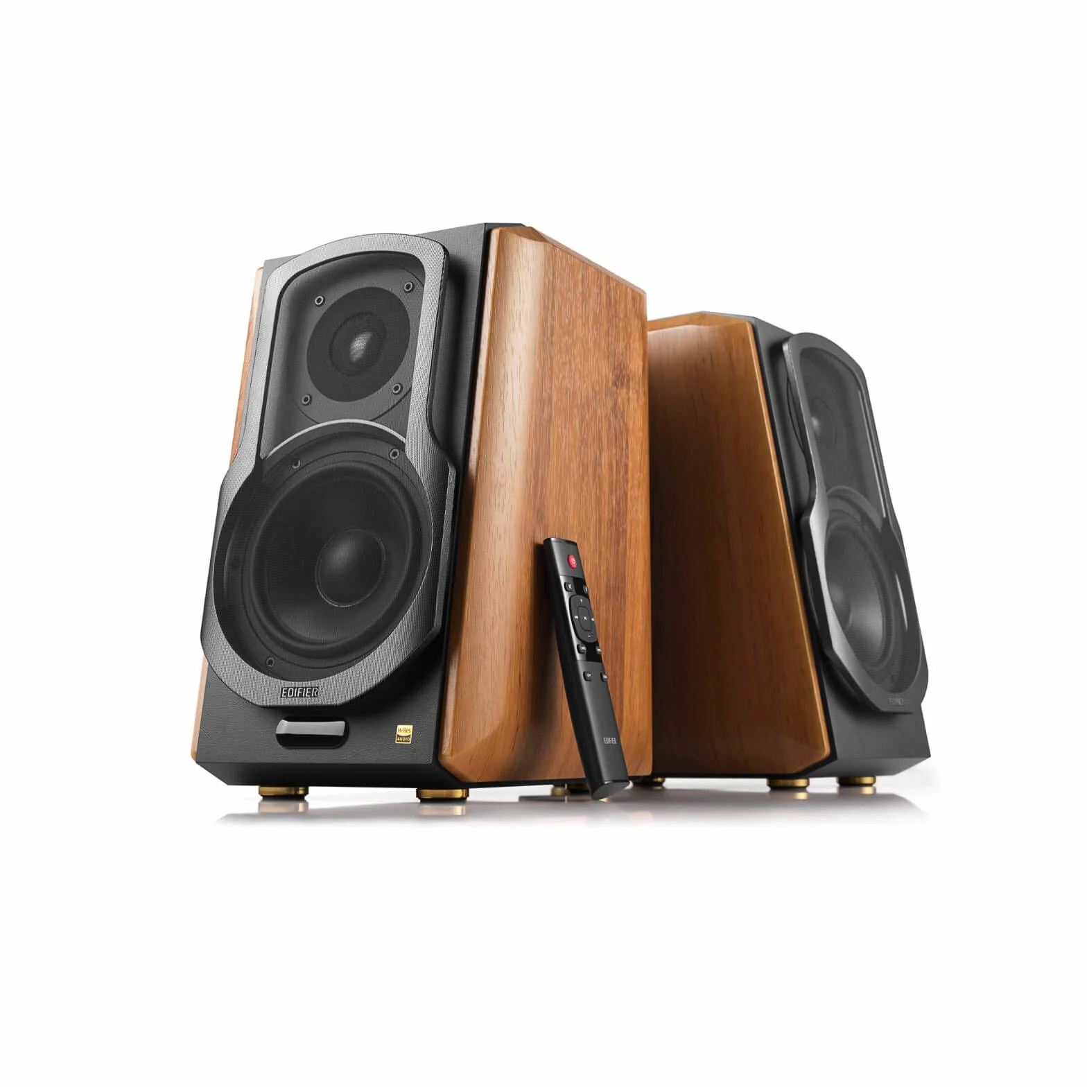 Edifier S1000MKII Enceinte Audiophile Active Bookshelf 2.0 120W Bluetooth 5.0 aptX HD Optique