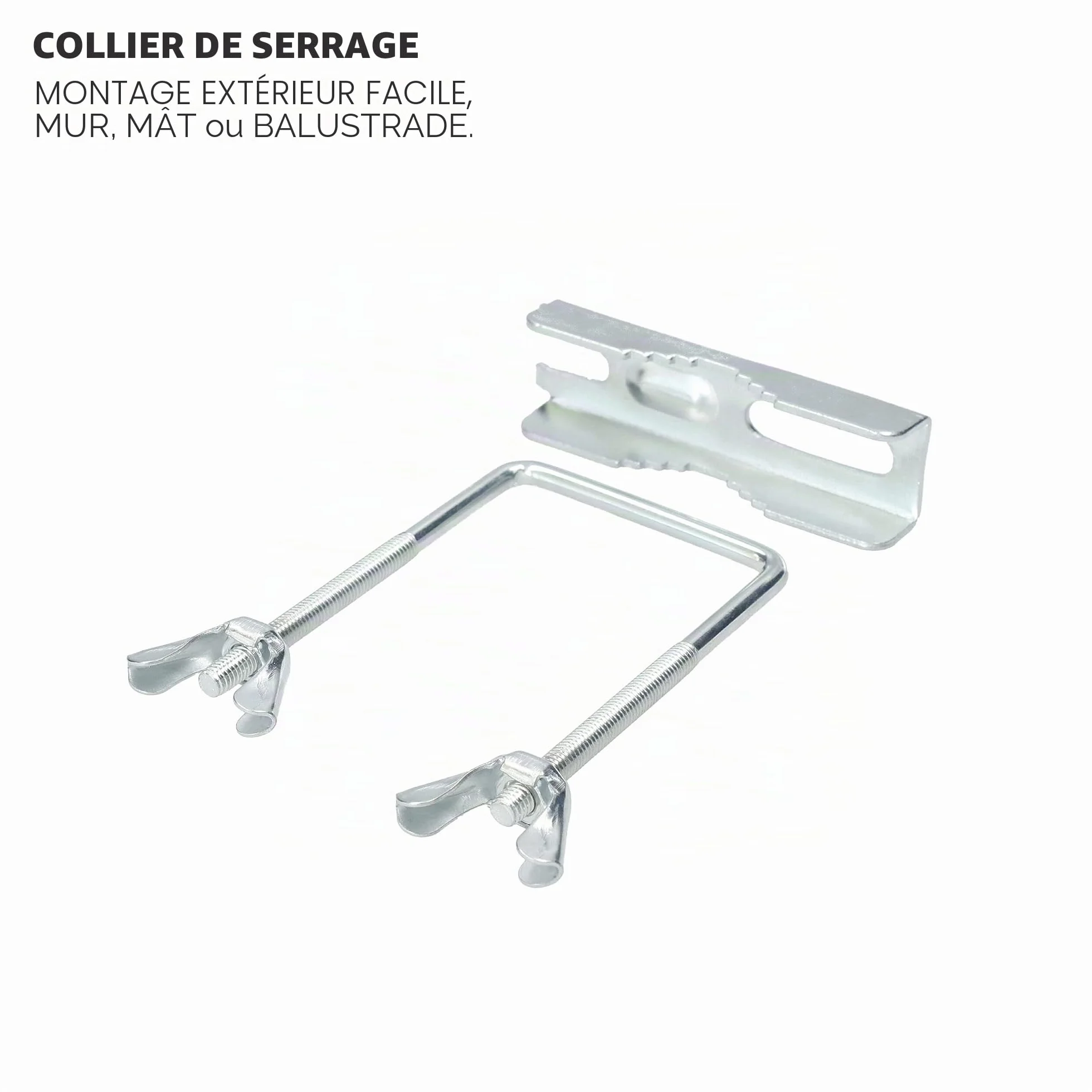TM Electron TMANT015 Antenne TV d'intérieur ou d'extérieur avec amplificateur intégré 40 DB, Ultra compacte, Orientation 360°, Montage Mural ou mât et résistante aux intempéries