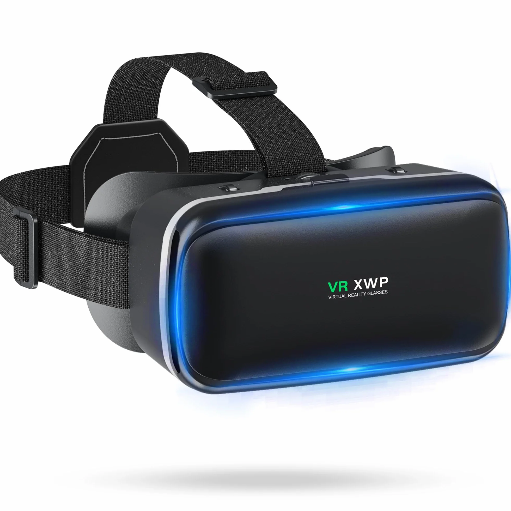 XWP Casque VR 3D, Lunettes de Réalité Virtuelle HD Anti-Bleu pour Téléphone 4,7-6,8"