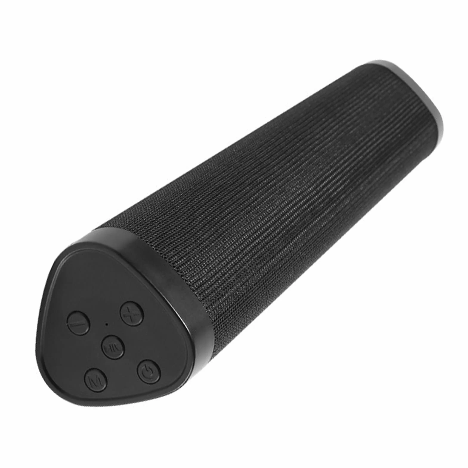 Barre de Son Bluetooth 17 Pouces, Haut-Parleur sans Fil avec Caisson de Basses intégré, pour PC TV
