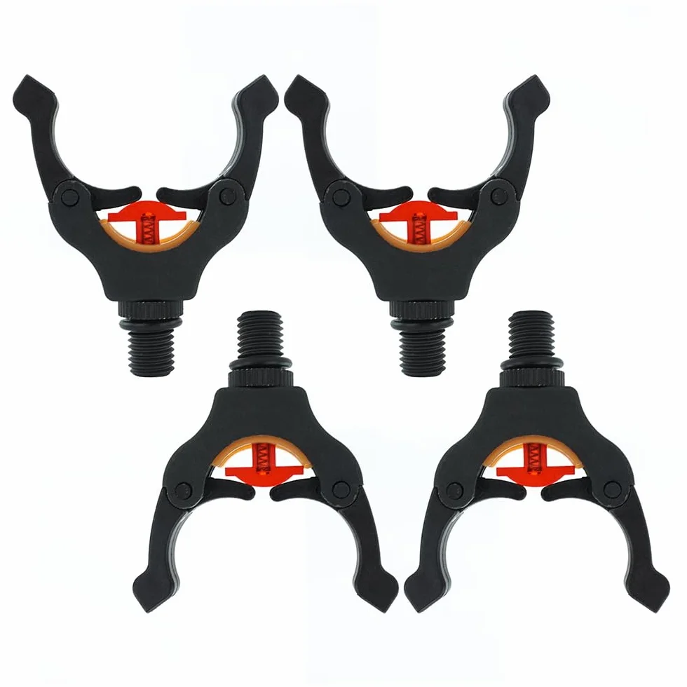 Porte-canne à pêche aimanté lot de 4 pièces pour rod-pod carpe