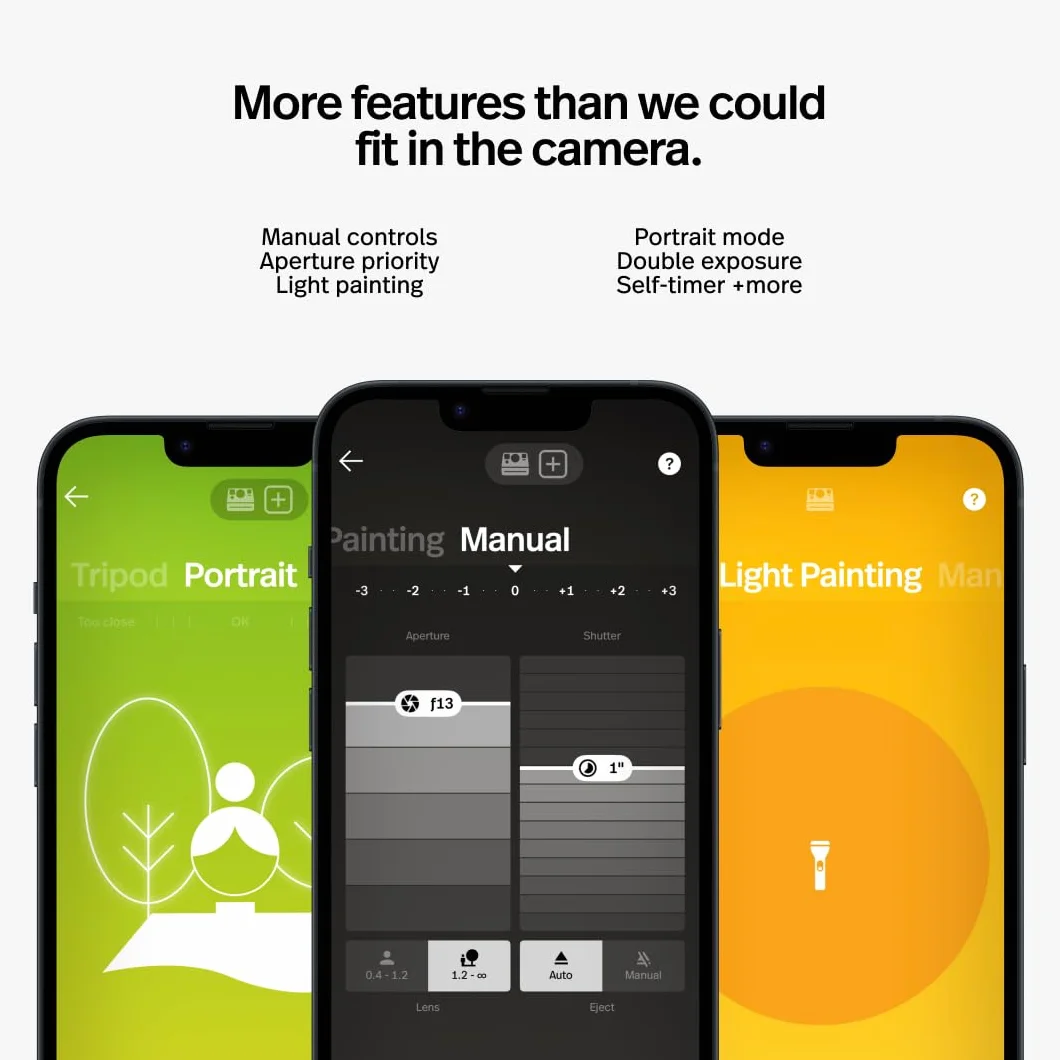 Polaroid Now+ Gen 2 Appareil Photo Instantané - Vert Forêt