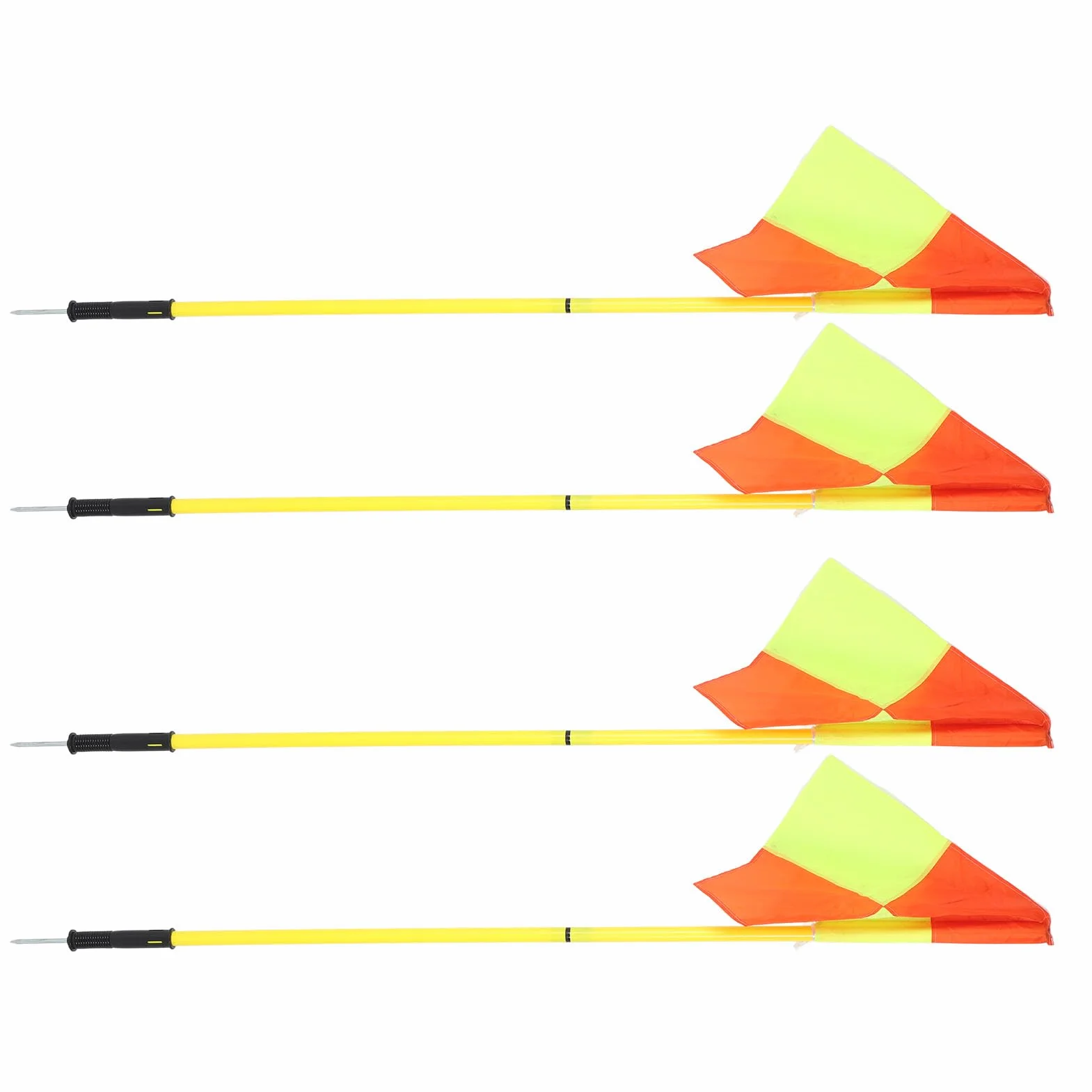 Polons Football Training Field Corner Flags Équipement de Foot