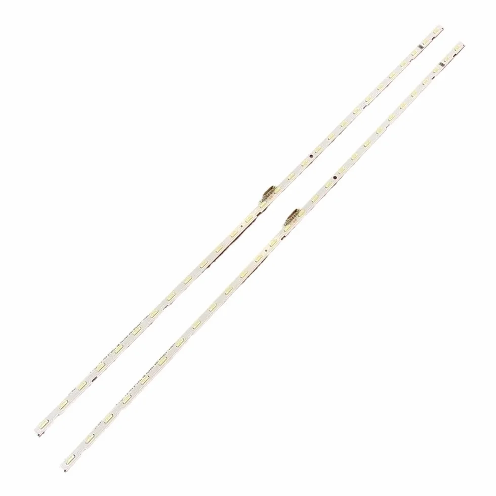 Bande de rétro-éclairage LED pour Samsung UE43NU7025 UE43NU7190U UE43NU7025K UE43RU7100 UE43RU7200 UE43NU7125K UE43RU7190U UE43NU7092U (2 pièces)