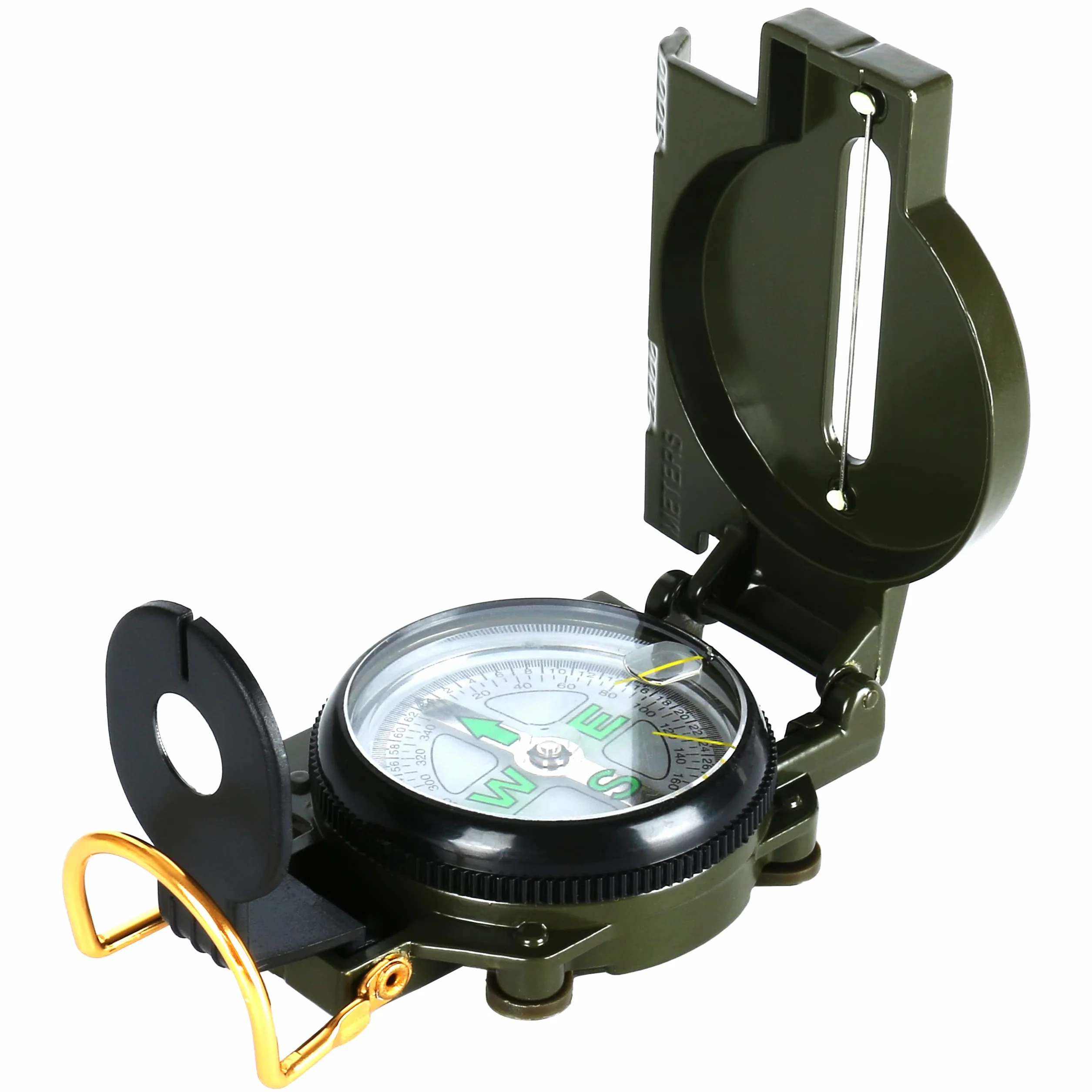 Boussole Militaire Professionnelle pour Navigation, Camping, Randonnée