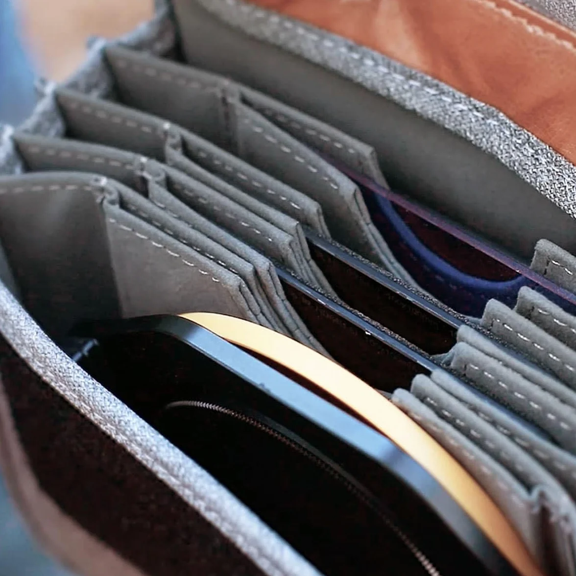 NiSi Sac filtrant, Gris, Caddy-100mm Filtertasche