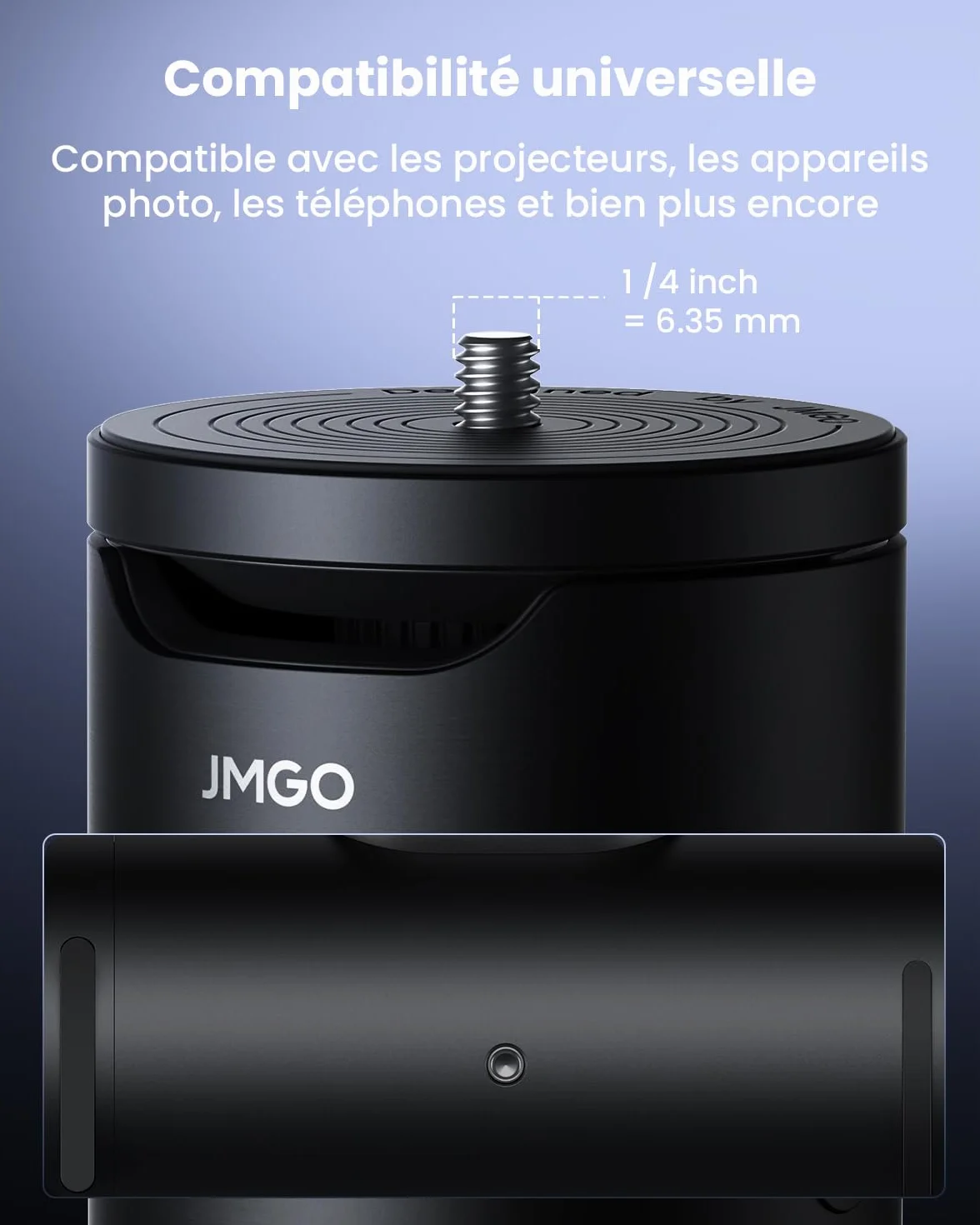 JMGO Power Bank 20 000 mAh 65 W Trépied réglable pour Projecteur PicoPlay PicoPlay+ PicoFlix N1S Nano