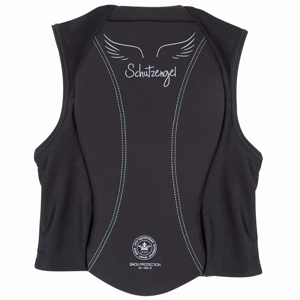 PFIFF Protection dorsale ange gardien pour enfants noir/bleu taille L