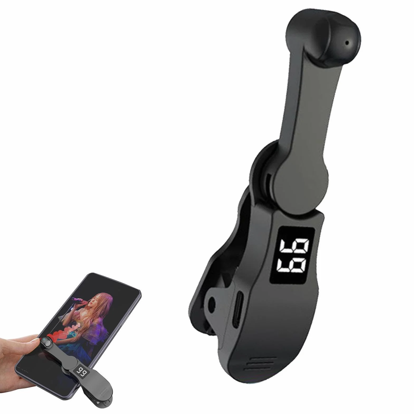 Cliqueur Automatique pour Smartphone - Appareil Automatique De Taps Rapides pour Doigts,Gadget À Continu pour Likes en Direct Vidéo Et Tâches Et Achats sur Smartphone