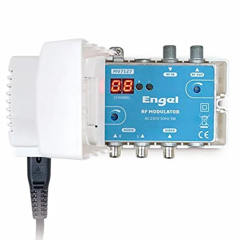 Modulateur DVBT HD Engel MV7127 entrée RCA pour EMITIR par Signal DVBT