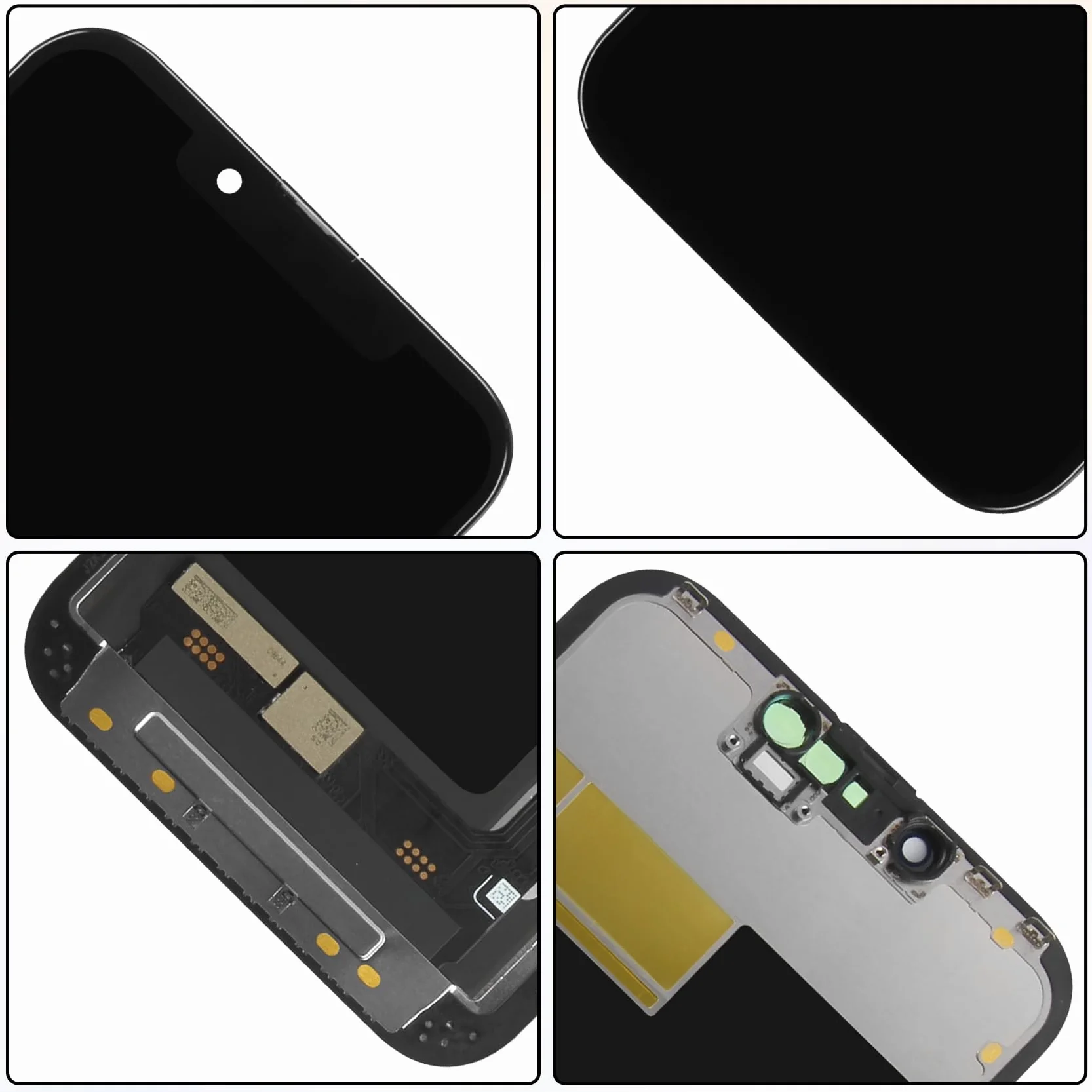 LADYSON Écran pour iPhone 13 Écran LCD pour iPhone 13 A2633 A2482 A2631 A2634 A2635 LCD Affichage Écran Tactile Numériseur Kit de Remplacement + Outil (Incell, Non Original)
