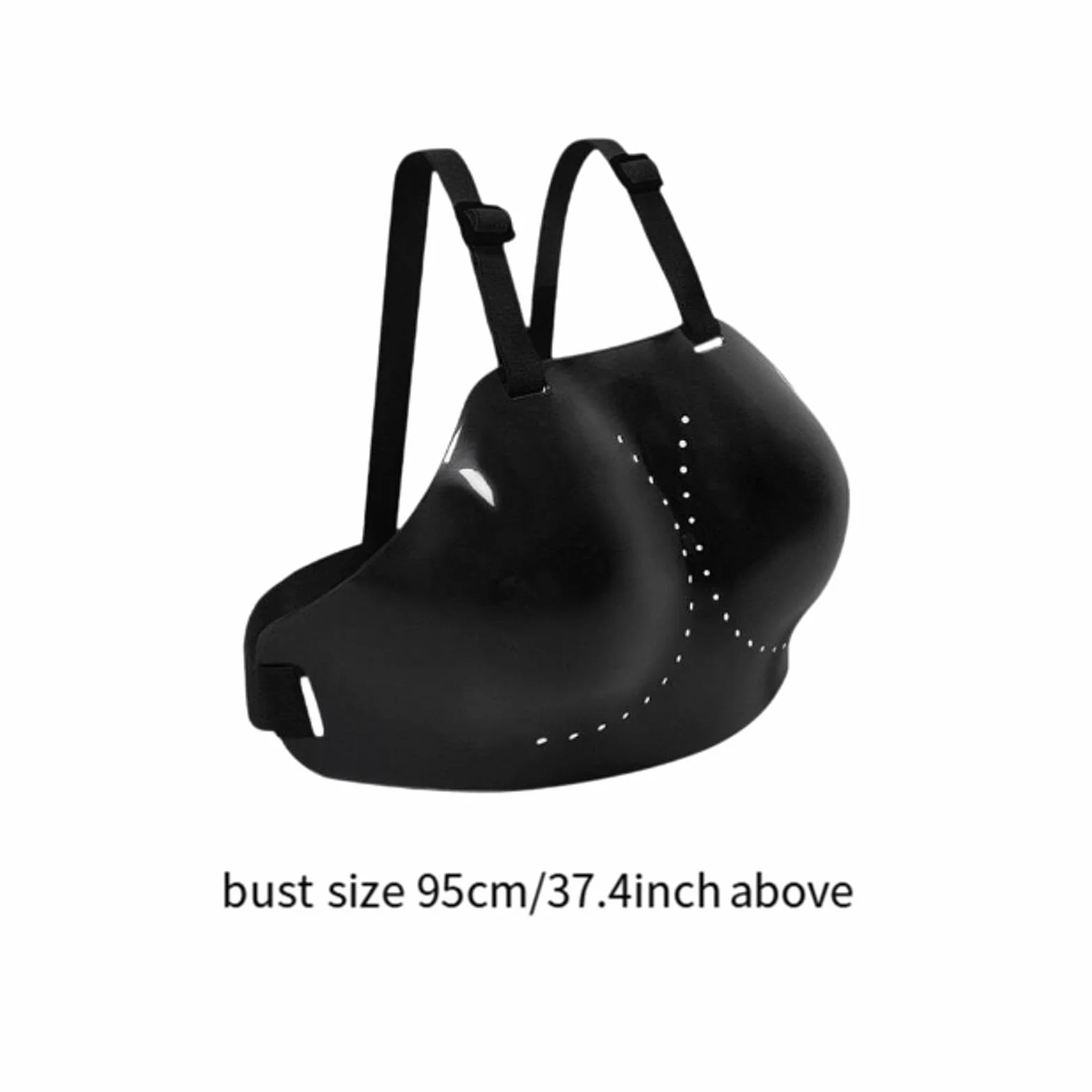 Plastron Fencing Armure de Poitrine Protection Ergonomique en PP Bretelles Ajustables Femmes