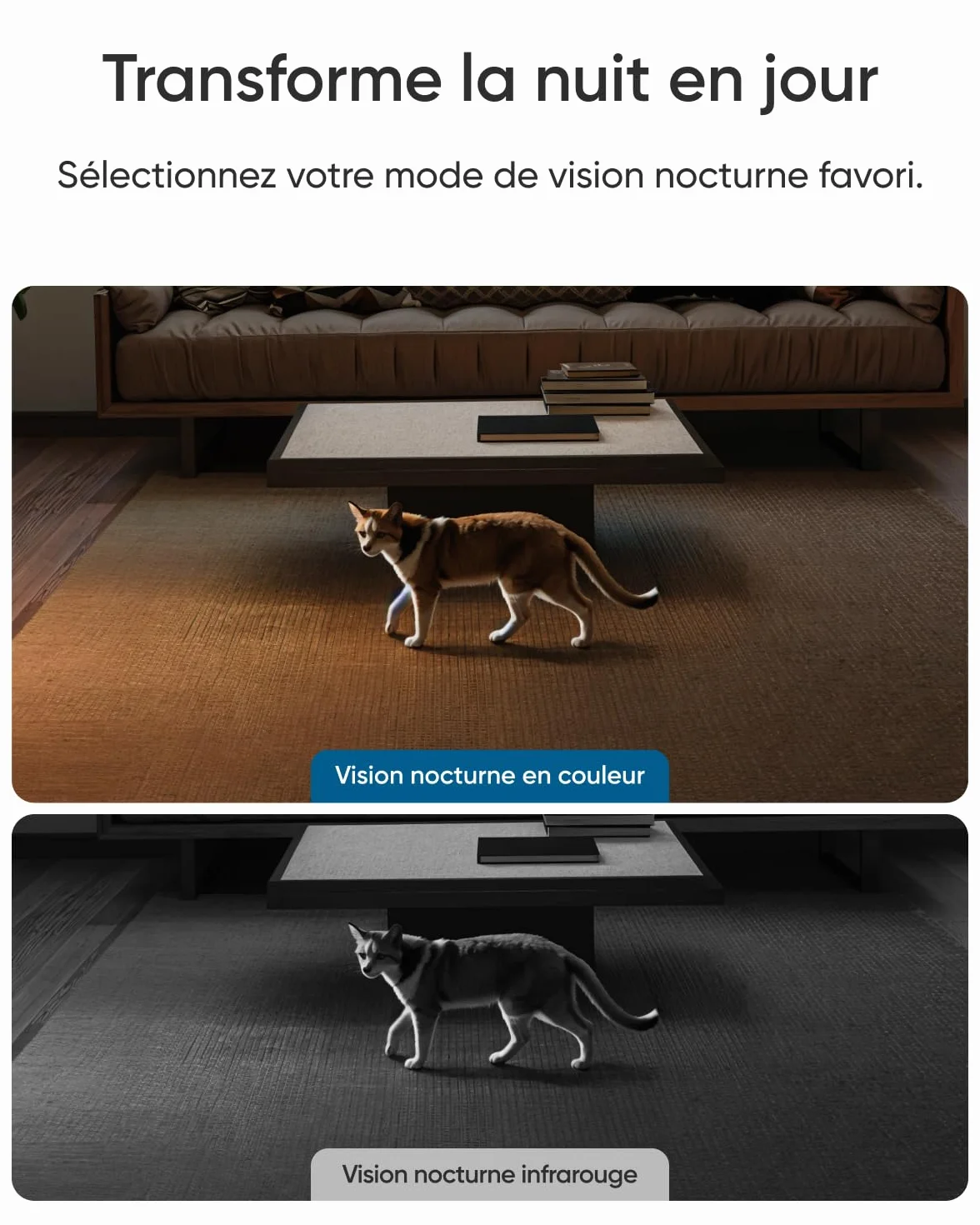 eufy Security Camera Interieure E30, caméra de Surveillance 4K UHD, Rotation 360° et Inclinaison, Vision Nocturne en Couleur, détection par IA, Suivi Automatique, Fonctionne avec Homekit