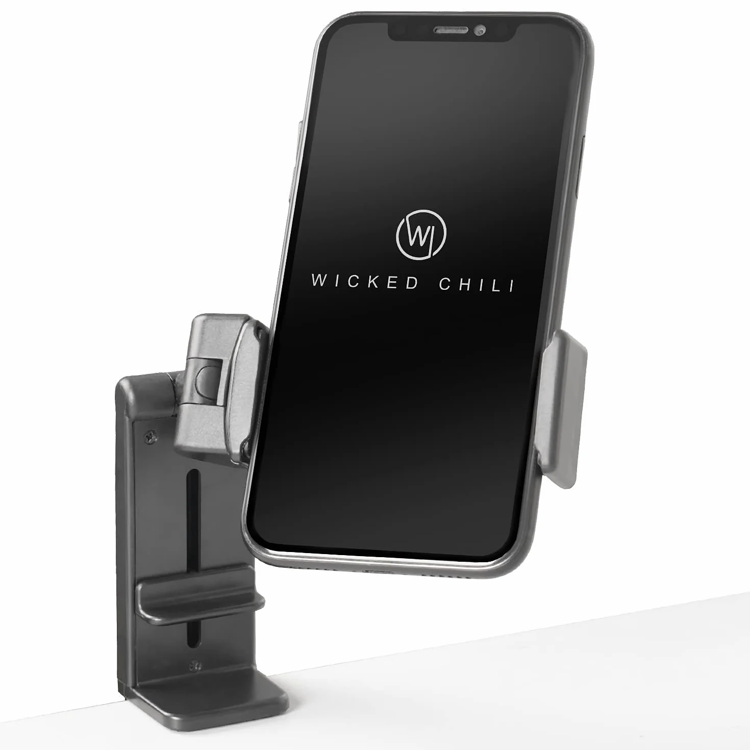 Wicked Chili 2X Support de téléphone Portable Flexible Pliable avec rotule à 360° et Pince de Table