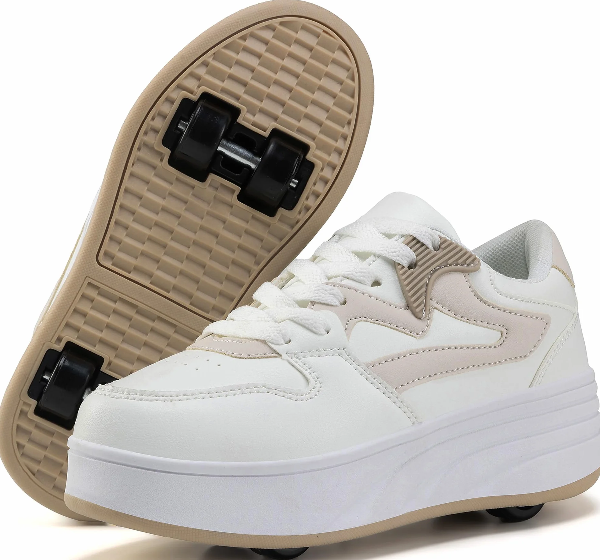 Chaussures de skate à roulettes pour enfants garçons filles baskets roues détachables
