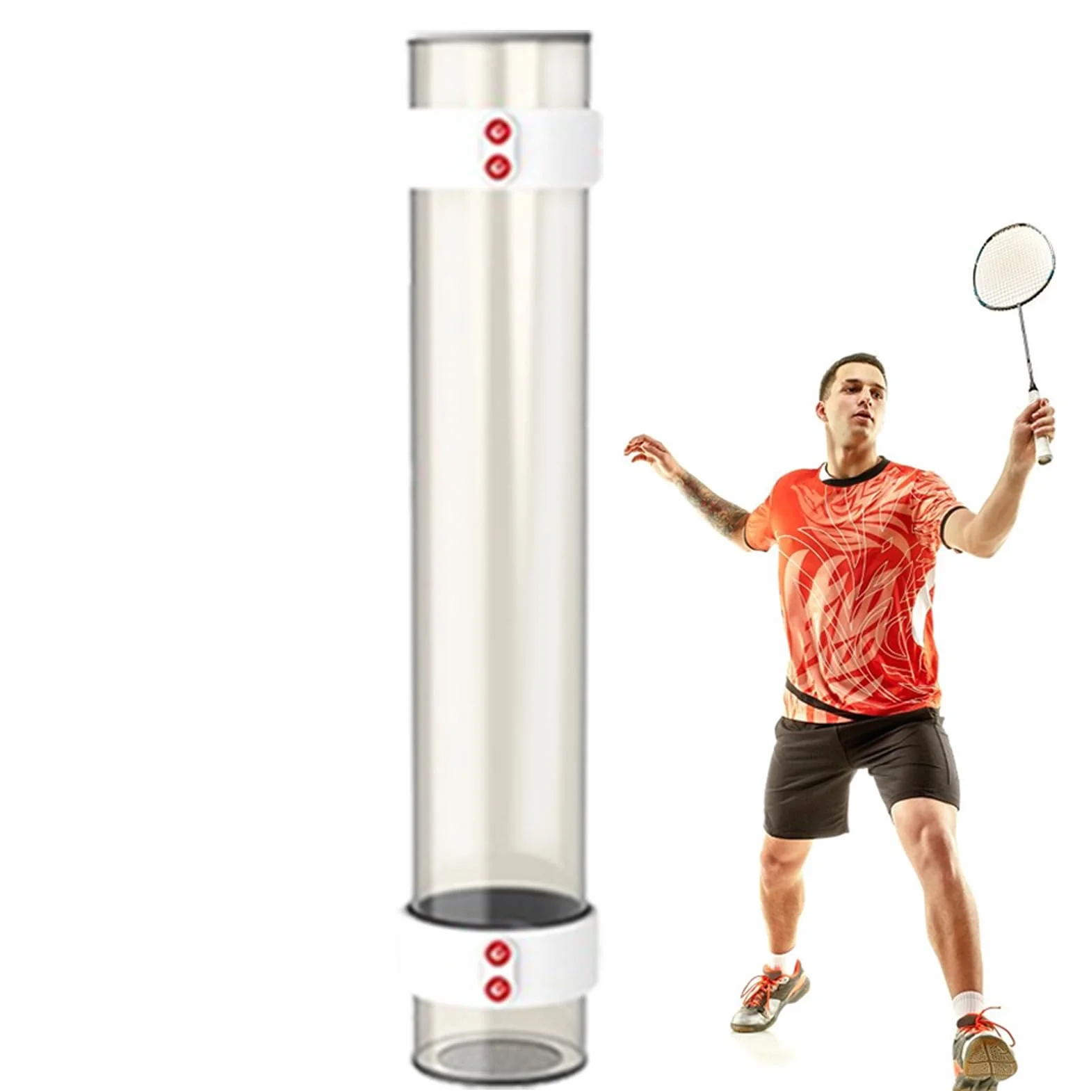 Support de balles de badminton magnétique pour entraînement