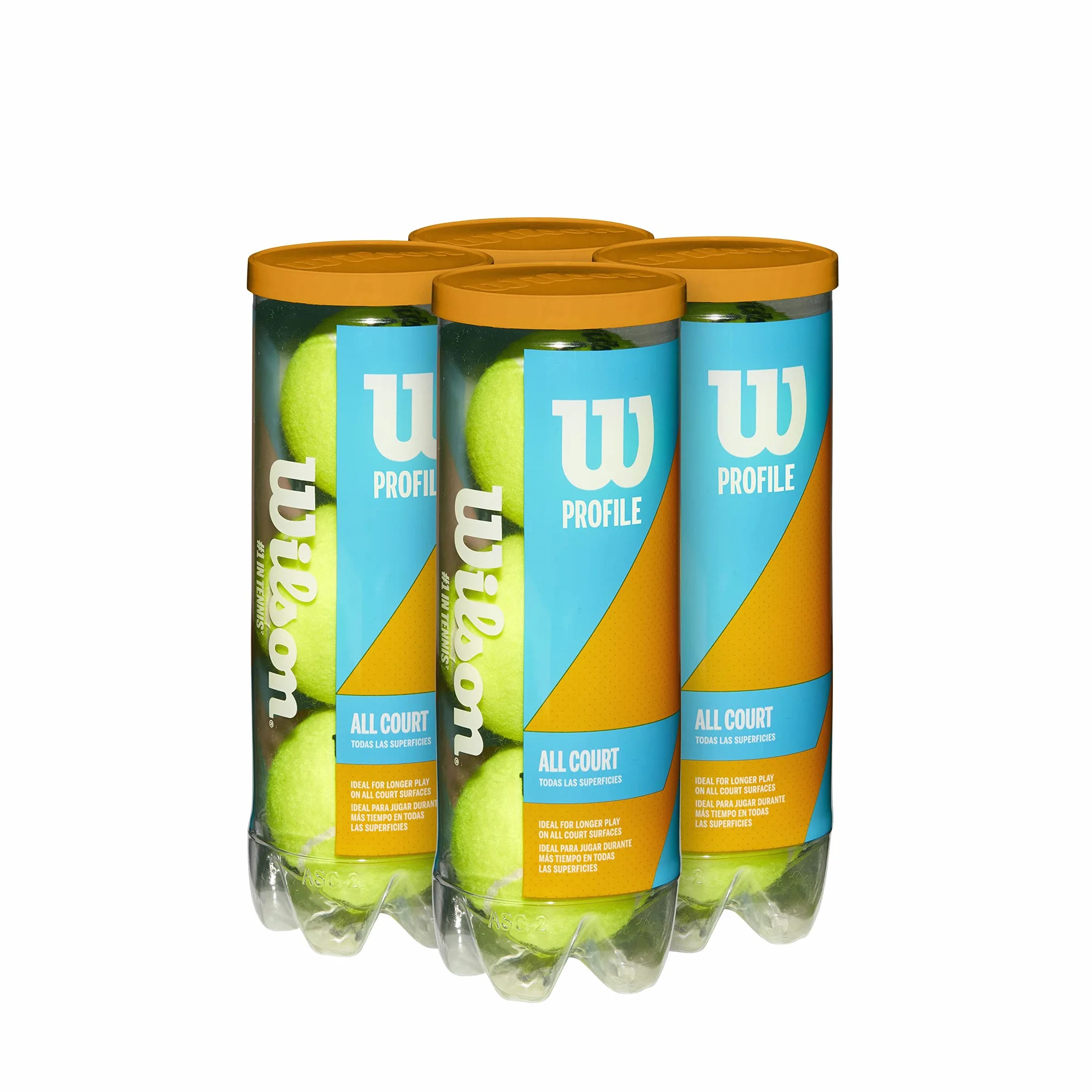 Wilson Prime All Court Tennis Balls
