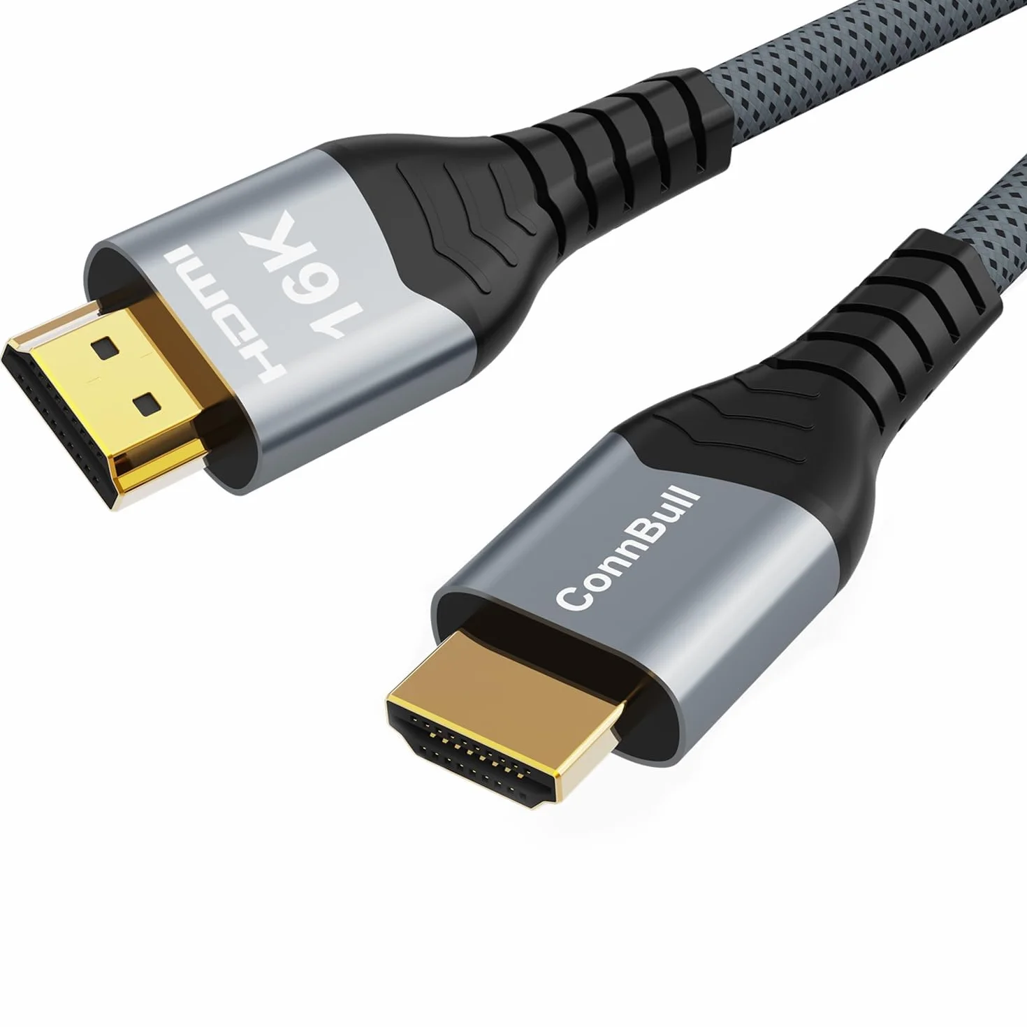 Câble HDMI 2.2 2m – 96Gbps Ultra Rapide Cable HDMI– Supporte 16K 60Hz, 8K 240Hz, 4K 480Hz – eARC, Dolby Vision & Atmos – Idéal pour PS5, Blu-ray, Projecteur, 4K/8K TV